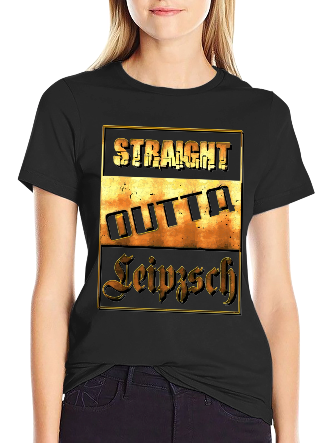 Straight Outta Leipzig Graphic Tee