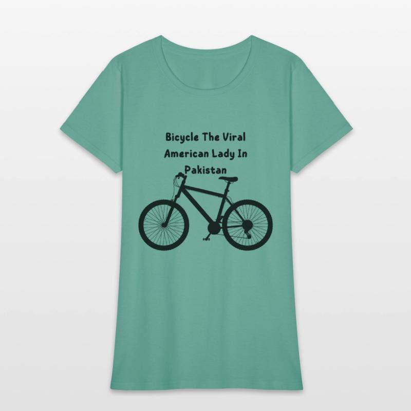 Bicycle The Viral American Lady In Pakistan