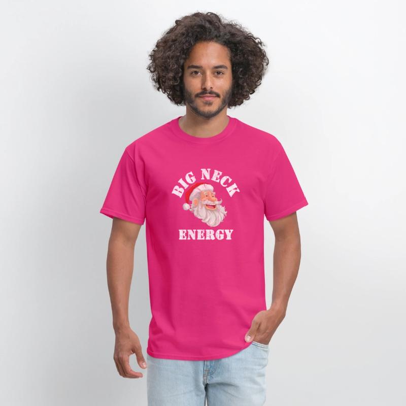 Big Neck Energy Winter Funny Shirt Saying