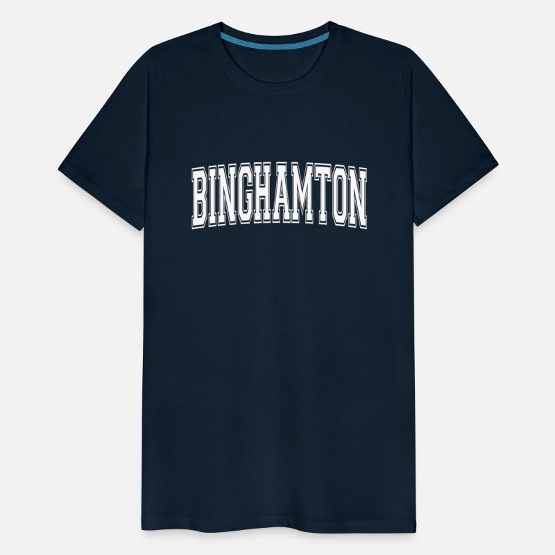 Binghamton Ny New York Usa Sports Varsity Style