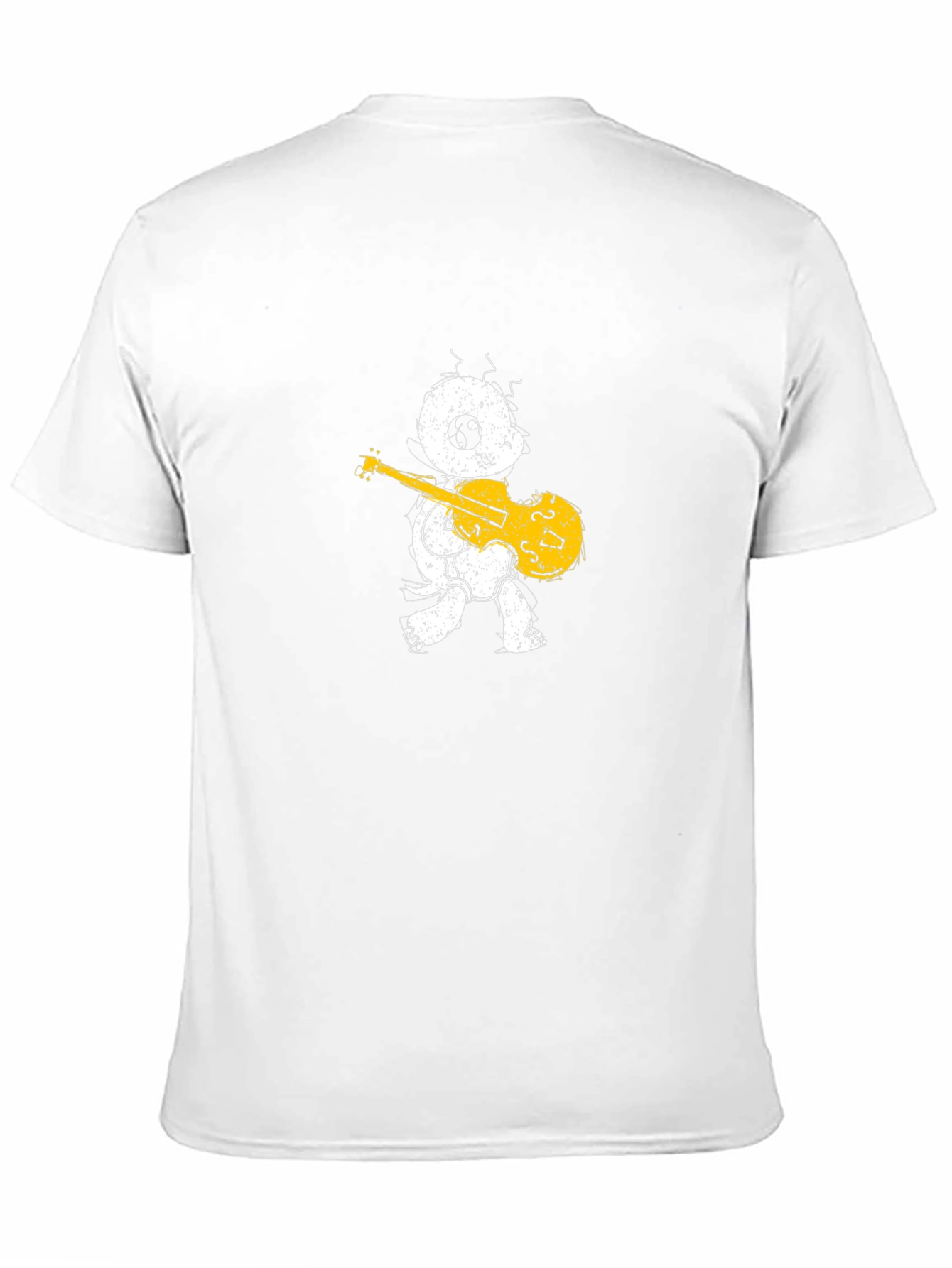 Turtle Guitar Player Black T-Shirt