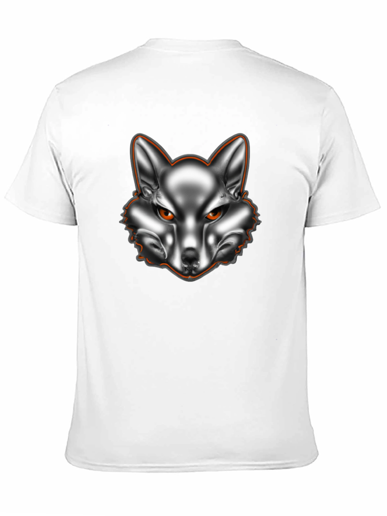 Chrome Fox Graphic Tee - Black