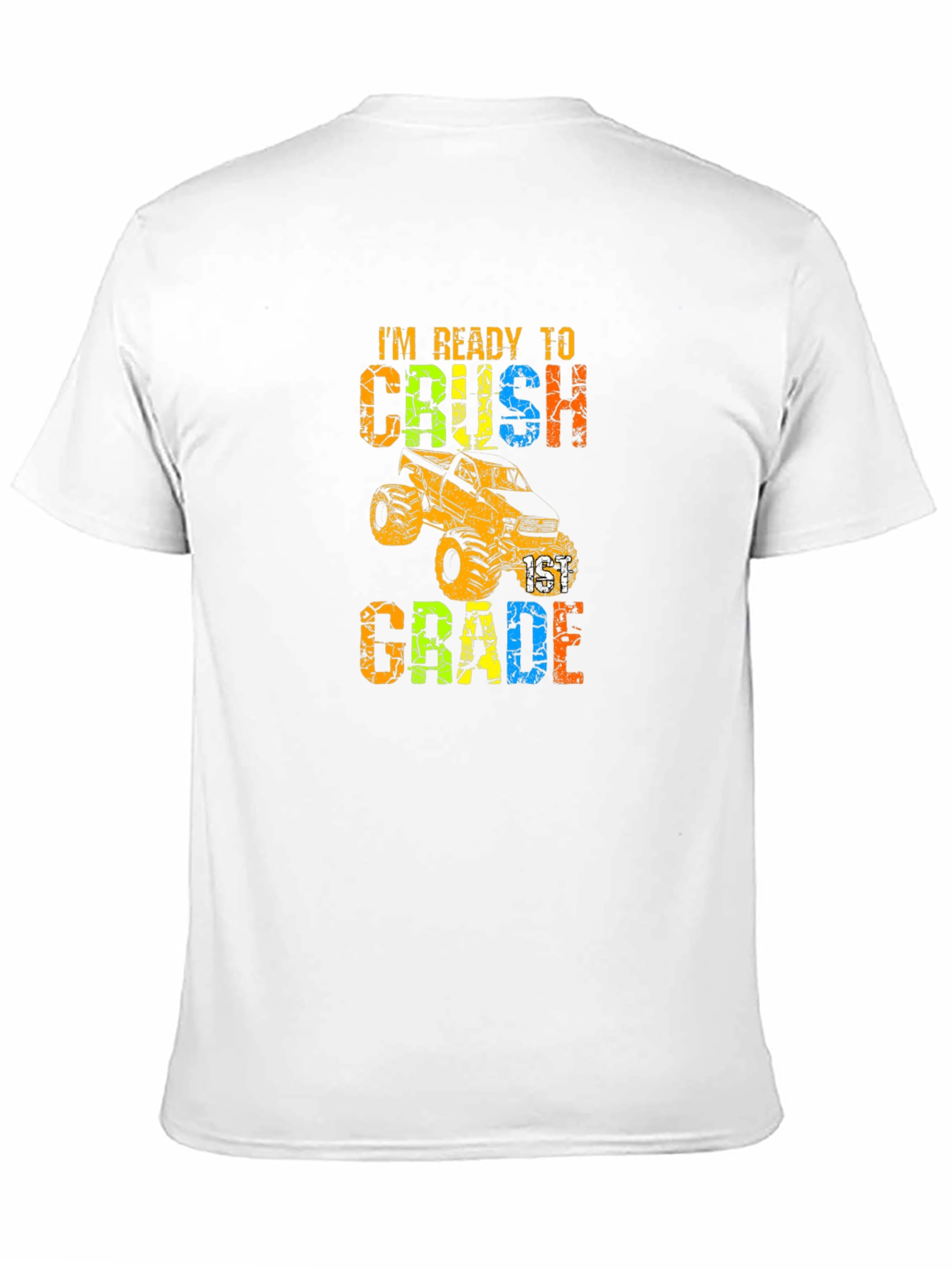 Ready to Crush 1st Grade Monster Truck T-Shirt