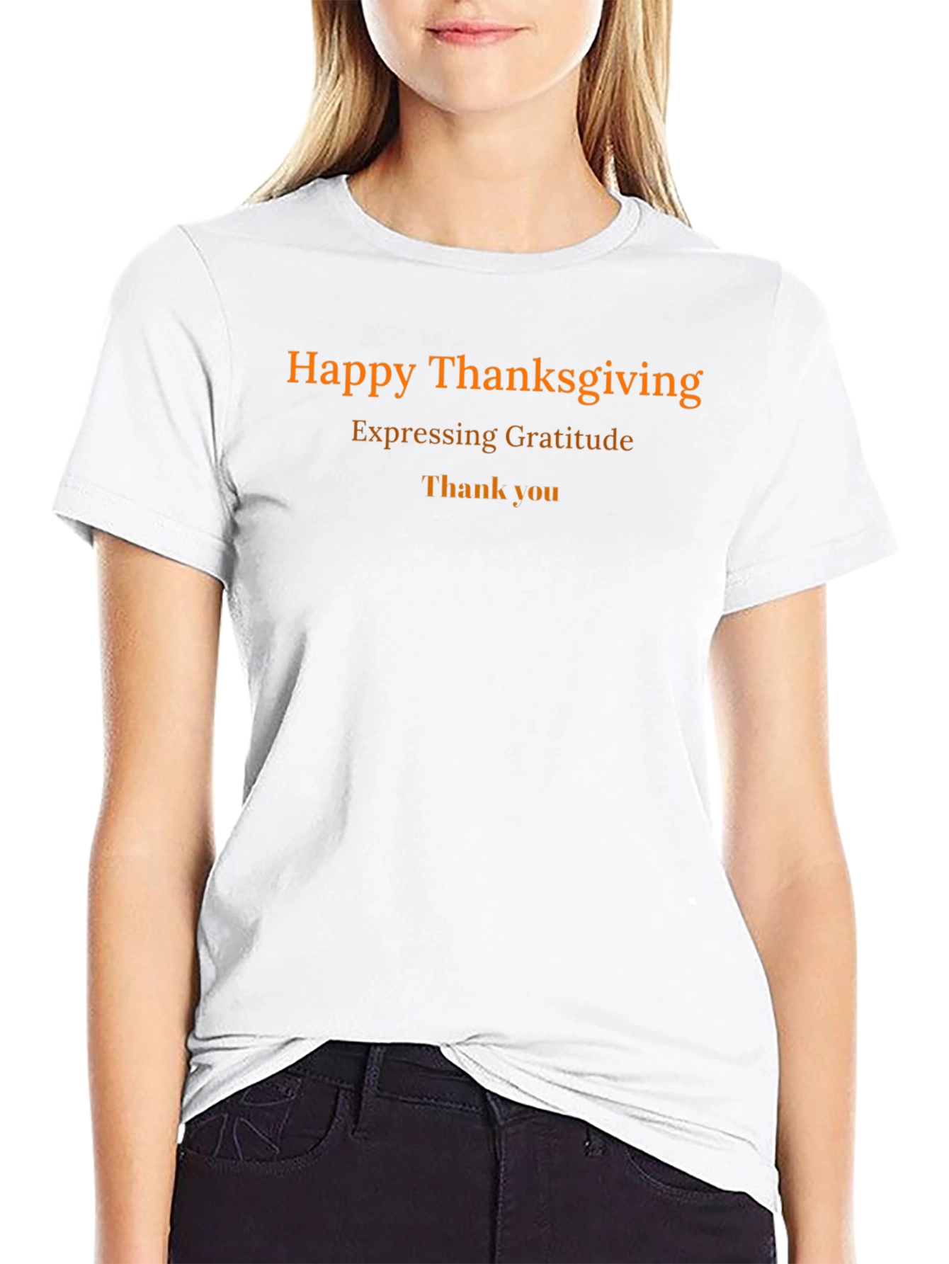 Happy Thanksgiving T-Shirt - Express Gratitude