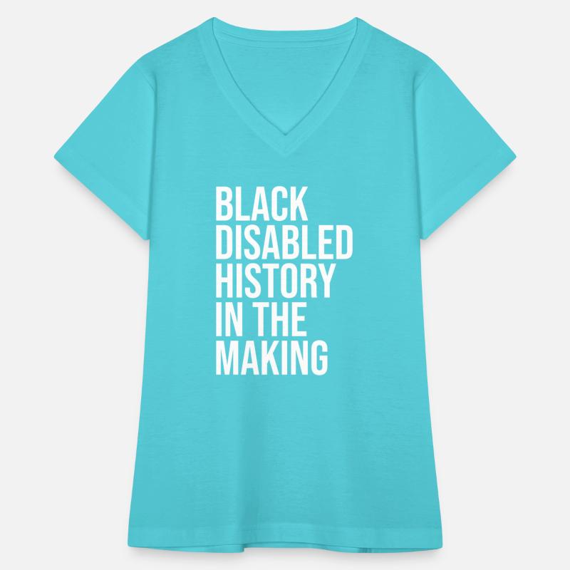 Black Disabled History In The Making (White)