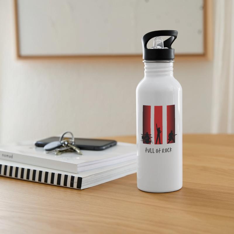 Black White and Red Concert Band T shirt Design