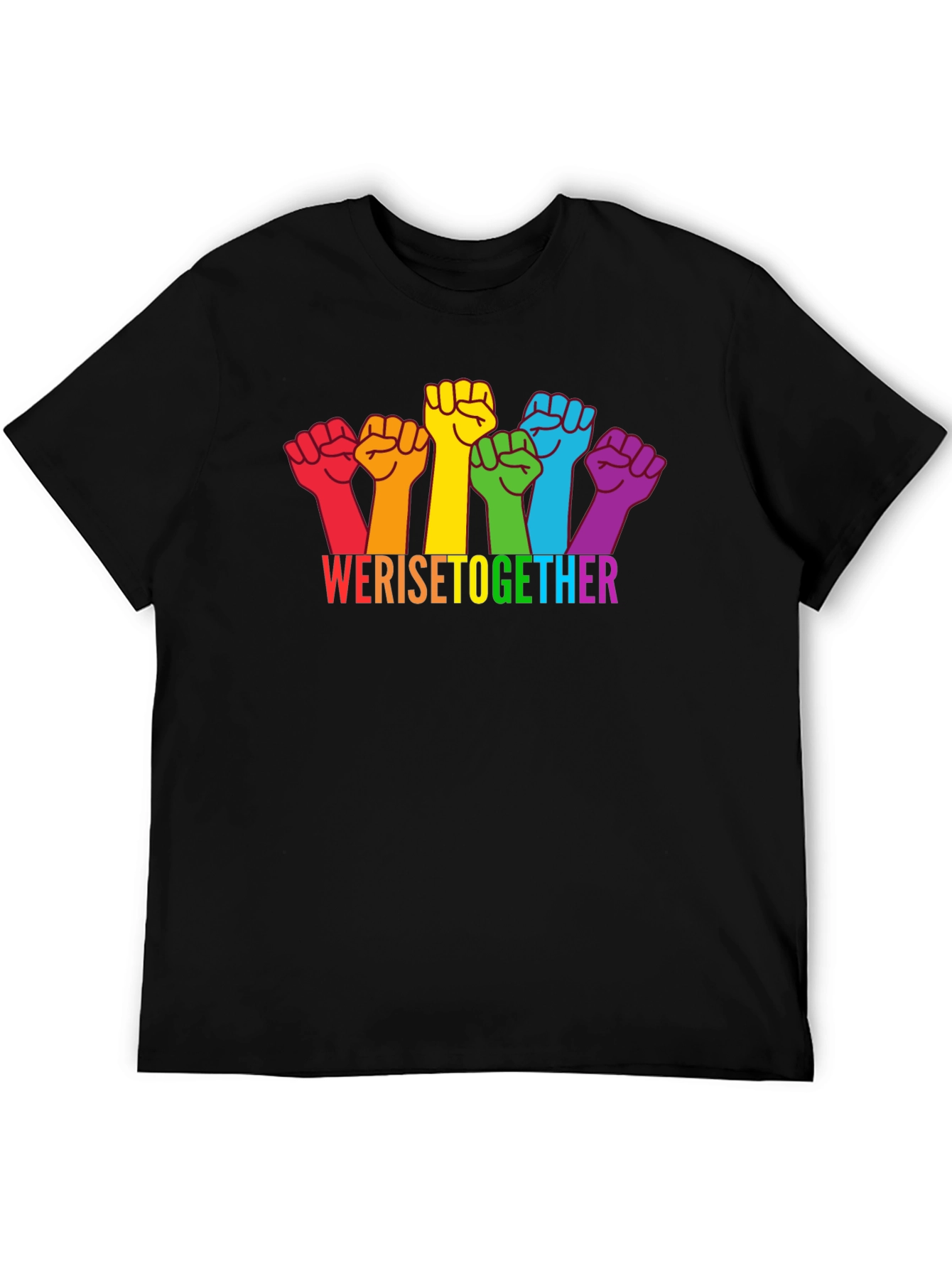 We Rise Together T-Shirt - Equality Pride Tee