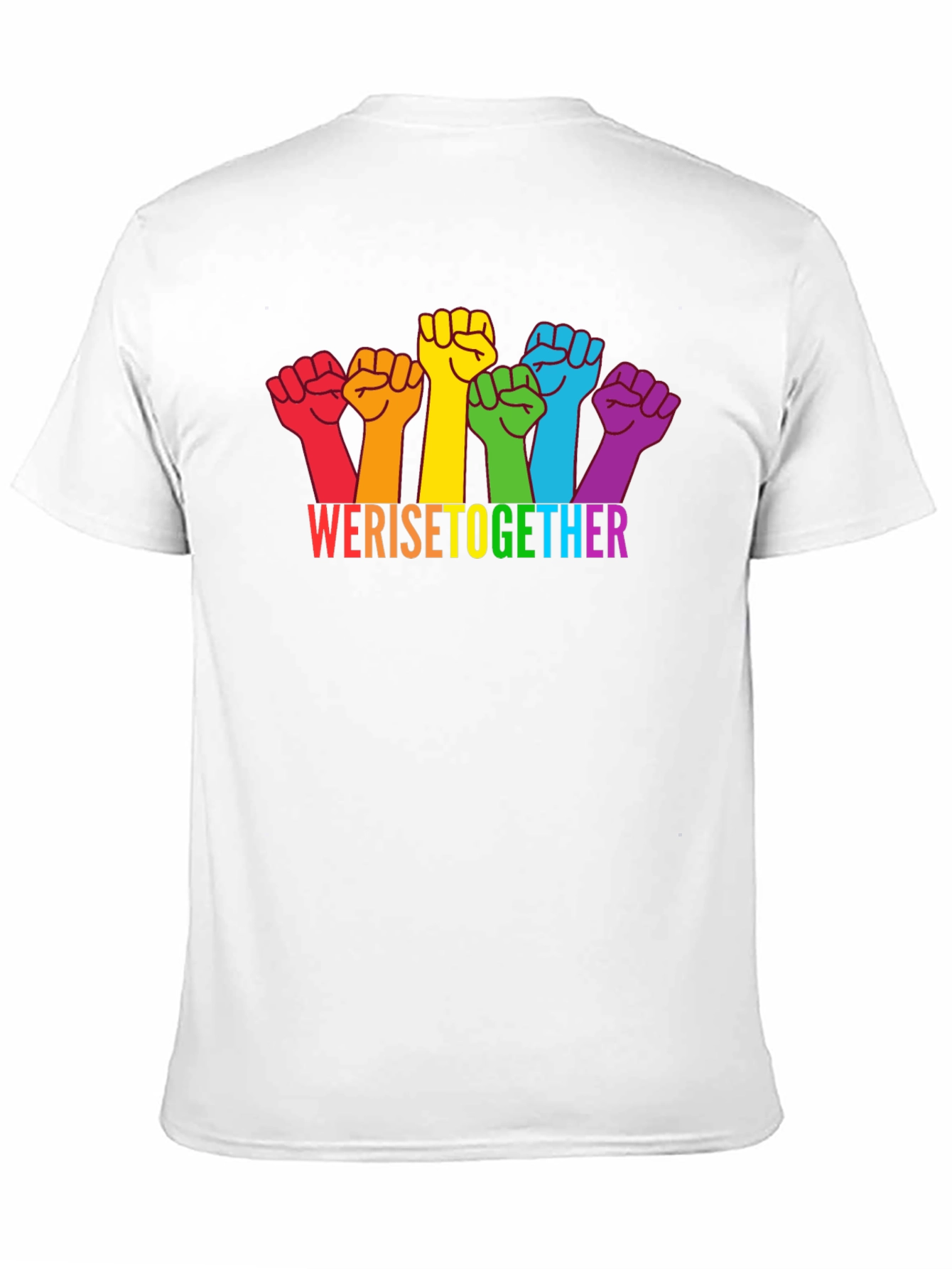 We Rise Together T-Shirt - Equality Pride Tee