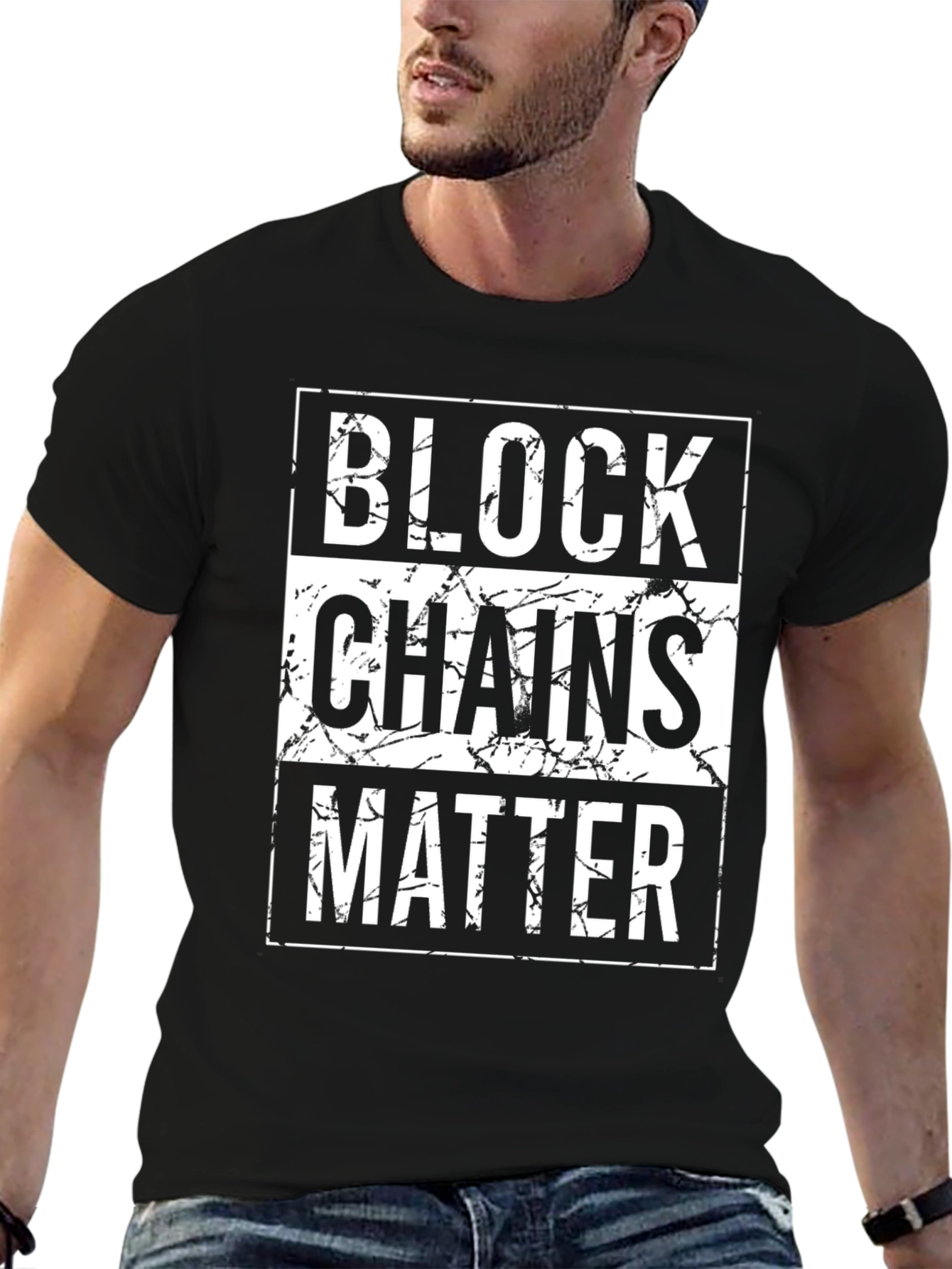 Blockchains Matter Black T-Shirt
