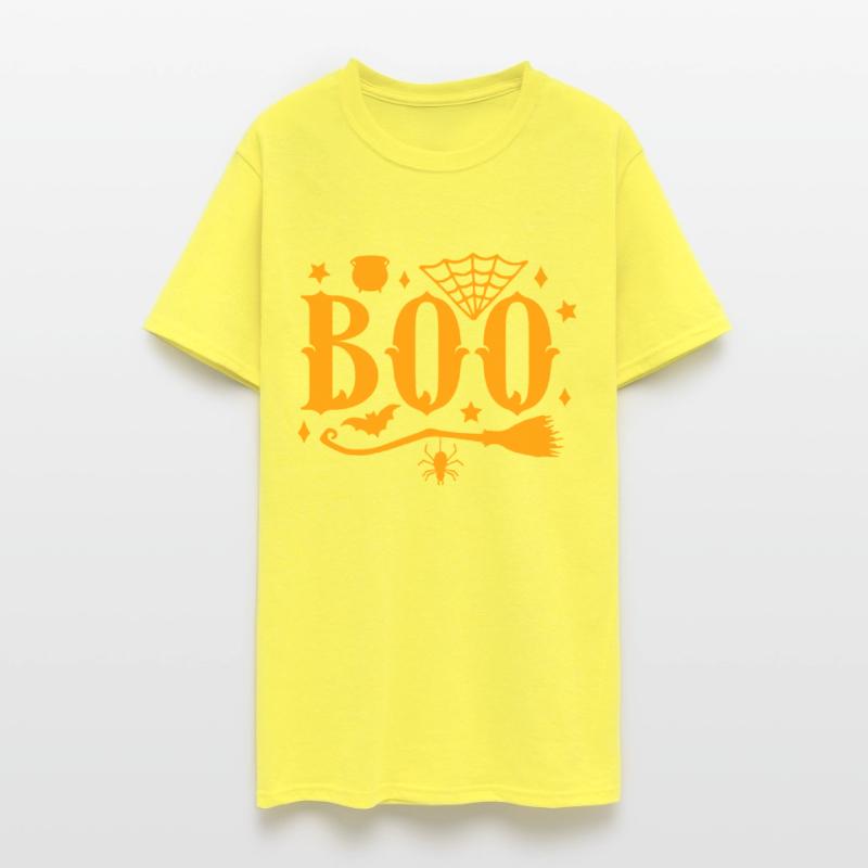 Boo Spider Net Pot Broom Bat Halloween Night