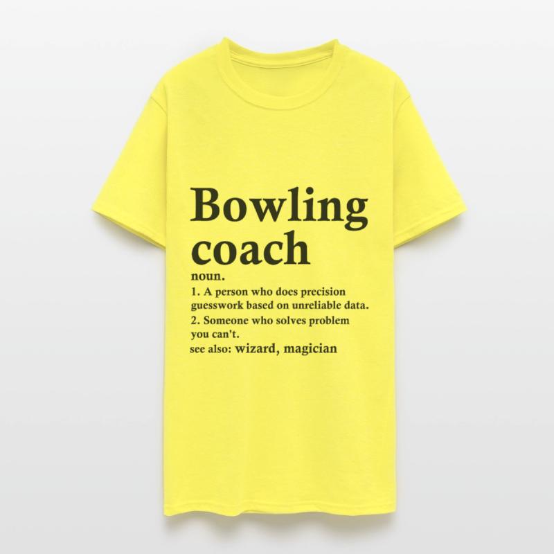 Bowling Coach Definition Funny Bowler Occupation