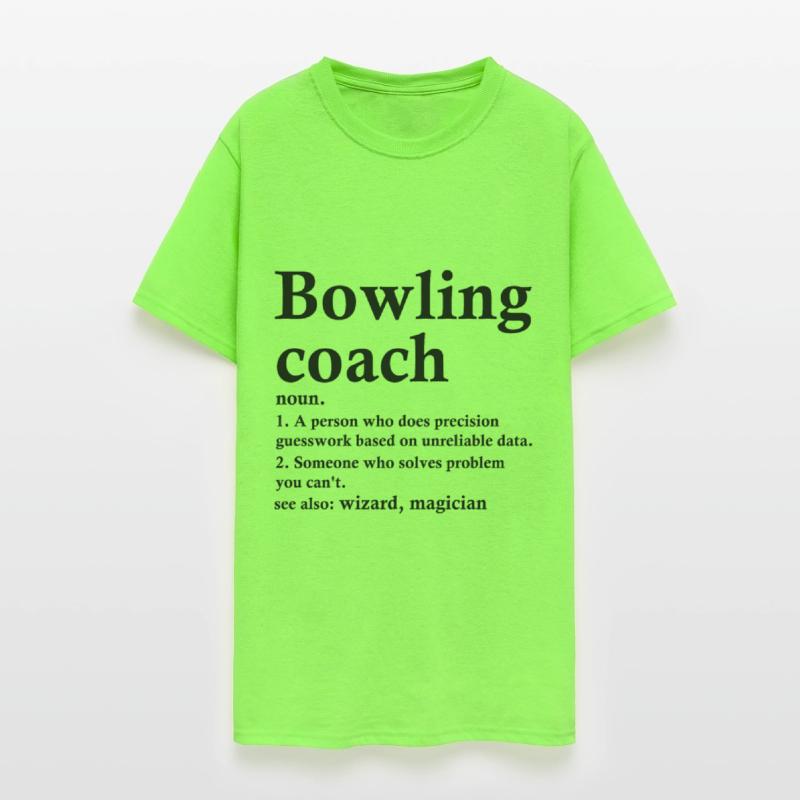 Bowling Coach Definition Funny Bowler Occupation