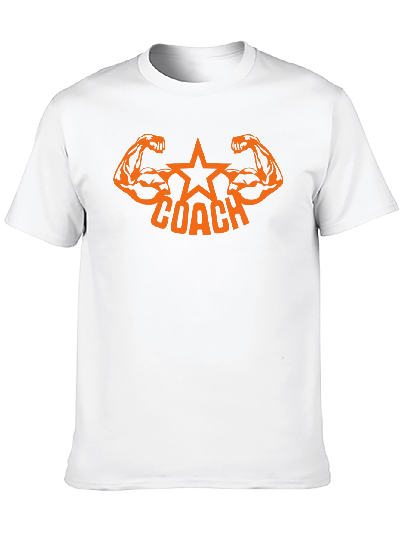 Coach Star Muscle T-Shirt - Black Gym Training Apparel