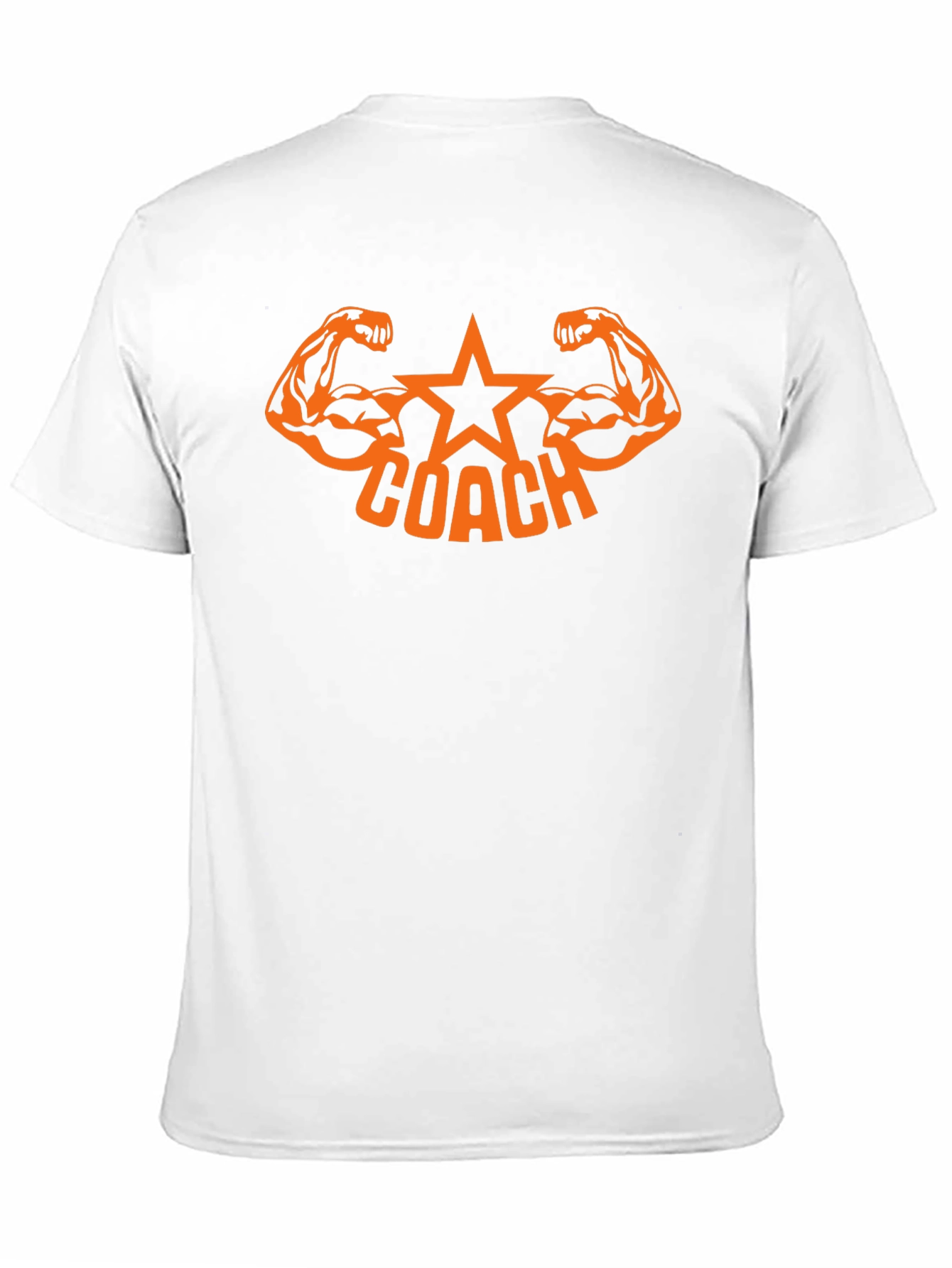 Coach Star Muscle T-Shirt - Black Gym Training Apparel