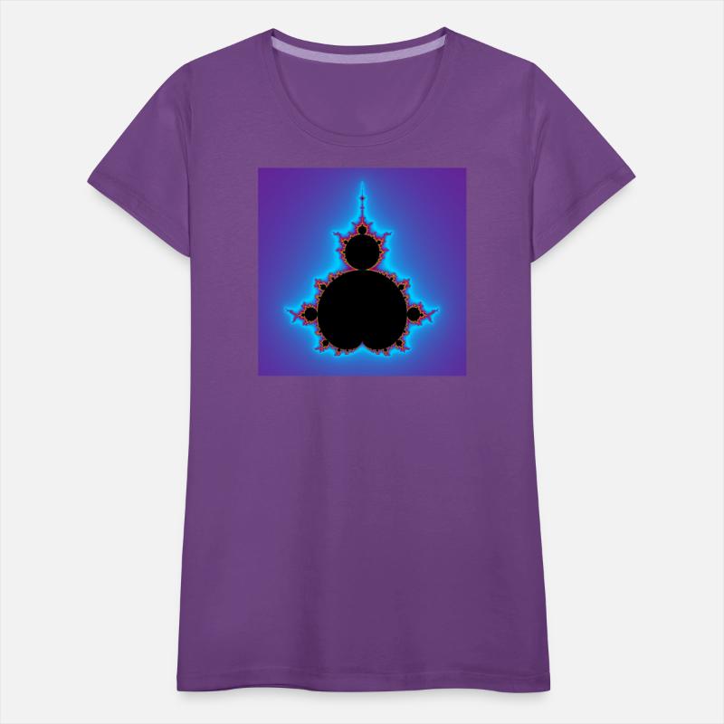 Bright Sunburst and Purple Mandelbrot Fractal