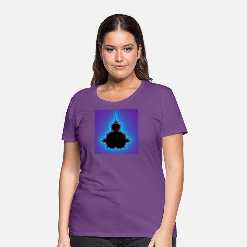 Bright Sunburst and Purple Mandelbrot Fractal