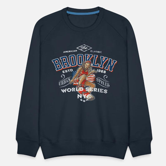 Brooklyn Skateboard Girl Vintage Design