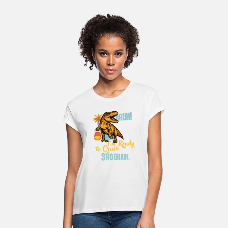 Bruh I m Ready To Crush 3rd Grade Dinosaur Back To