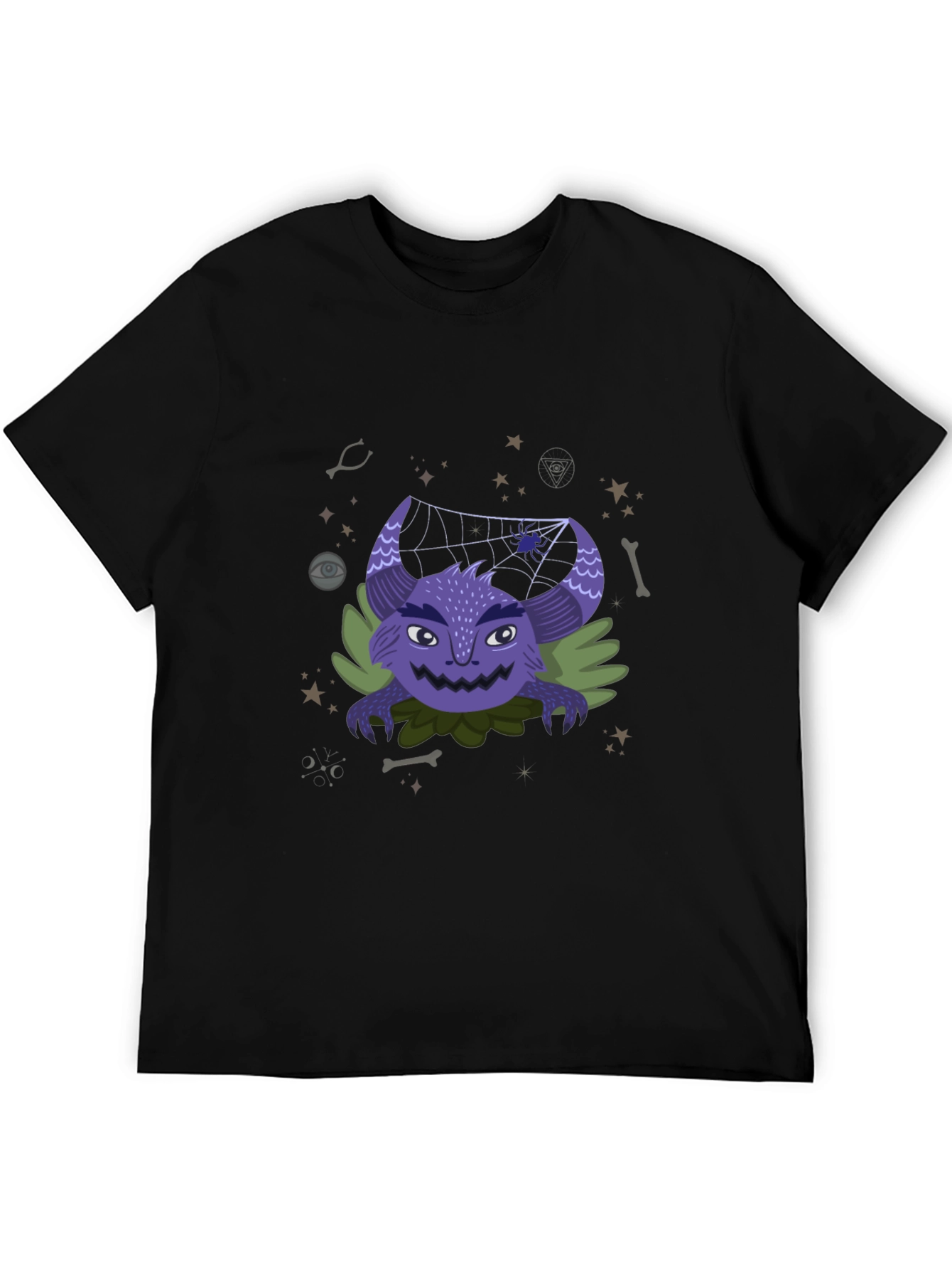 Monster Graphic Black Tee