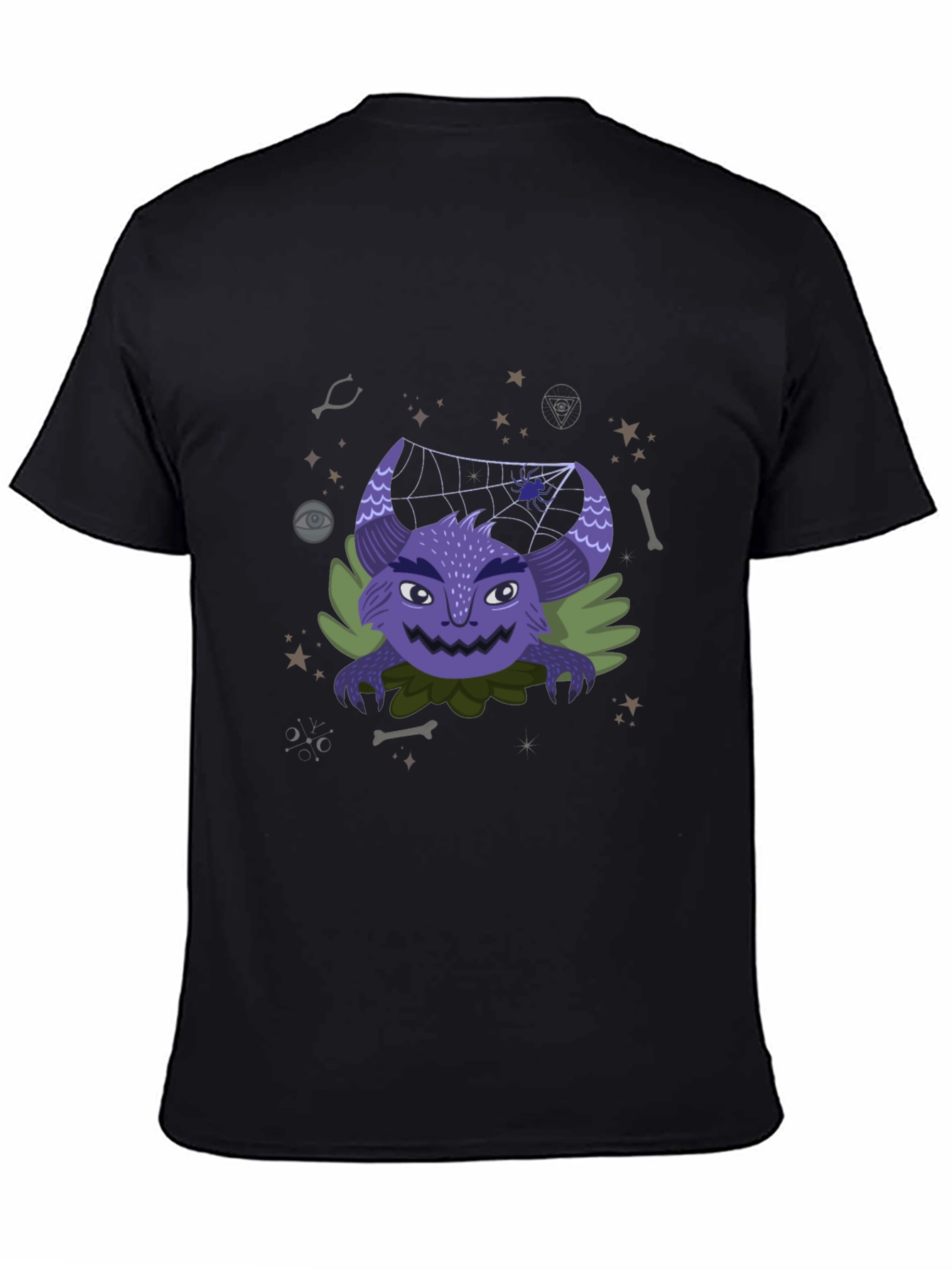 Monster Graphic Black Tee