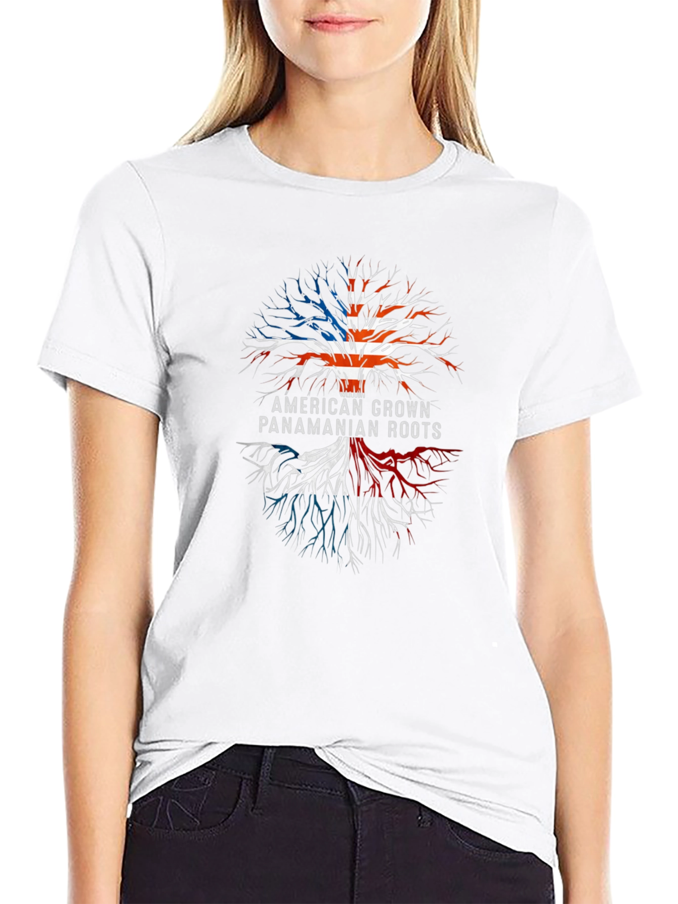 American Grown Panamanian Roots Tree T-Shirt