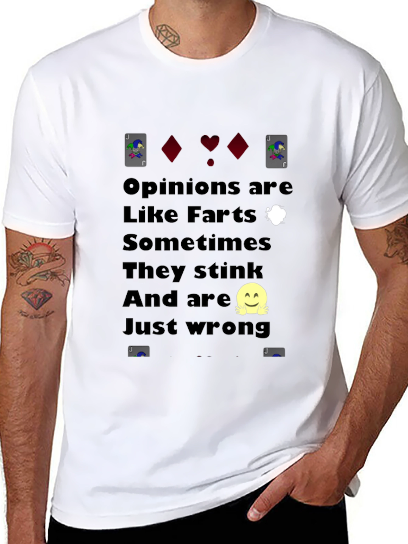 Funny Opinion T-Shirt - Like Farts
