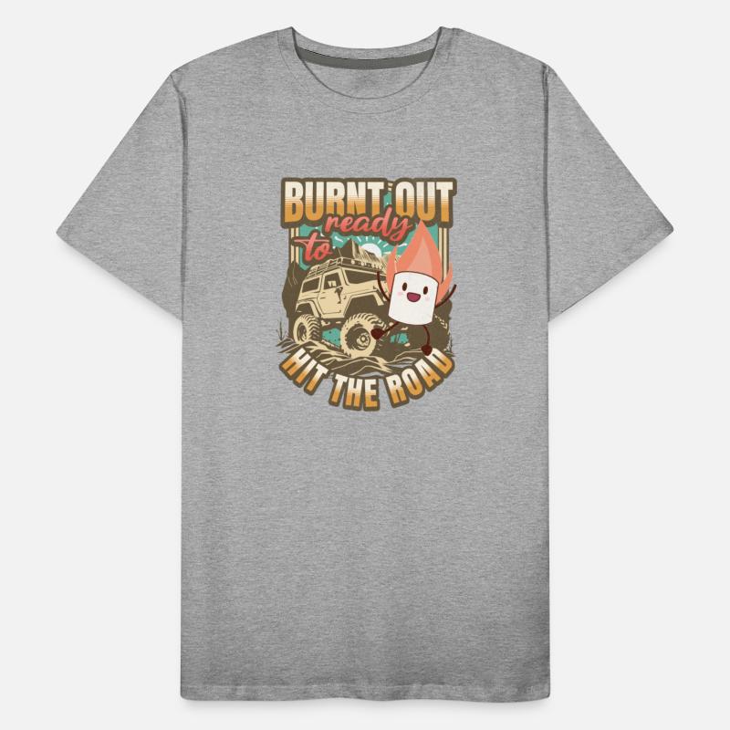 Burnt Out But Optimistic Marshmallow Cute Outdoor