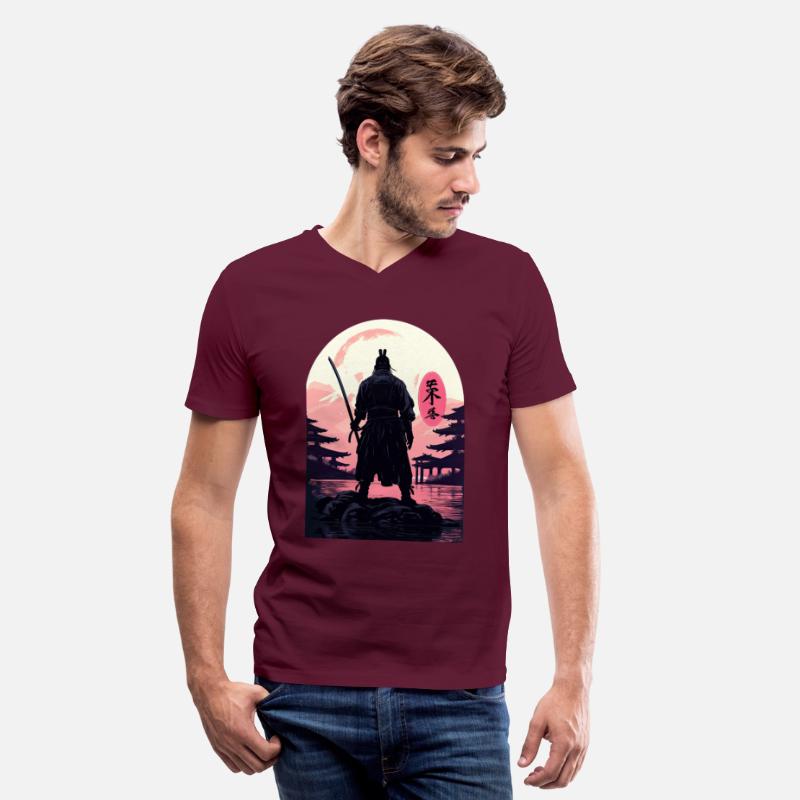 Bushido Code Anime Samurai Japanese Landscape Kanj