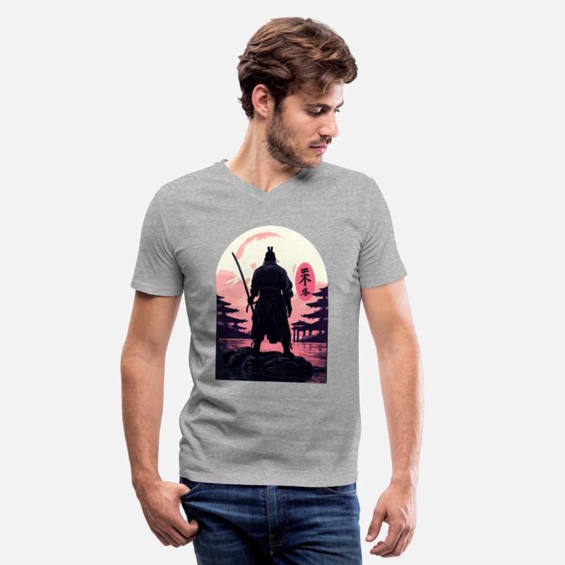 Bushido Code Anime Samurai Japanese Landscape Kanj