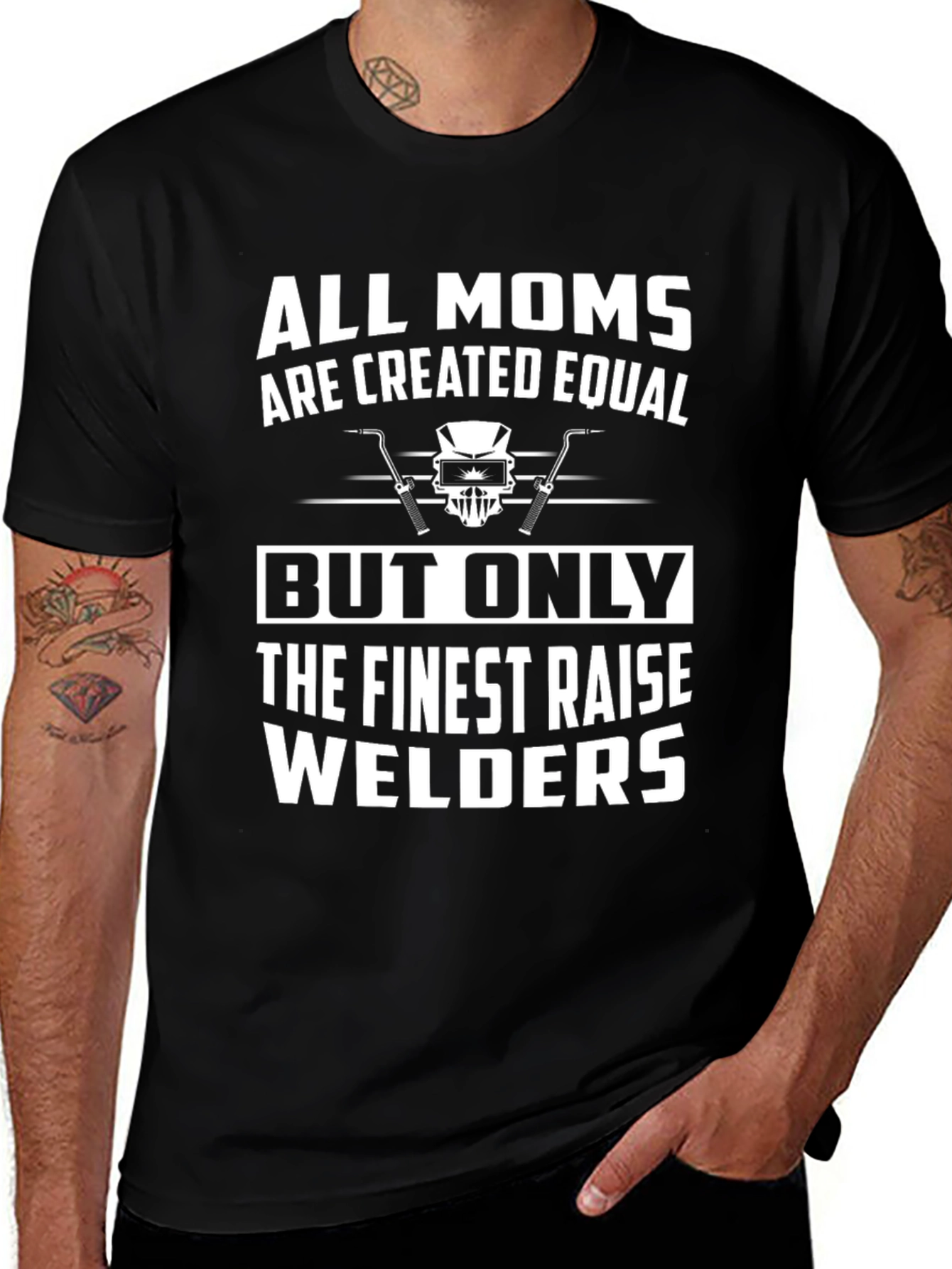 Welder Mom T-Shirt - Finest Raise Welders