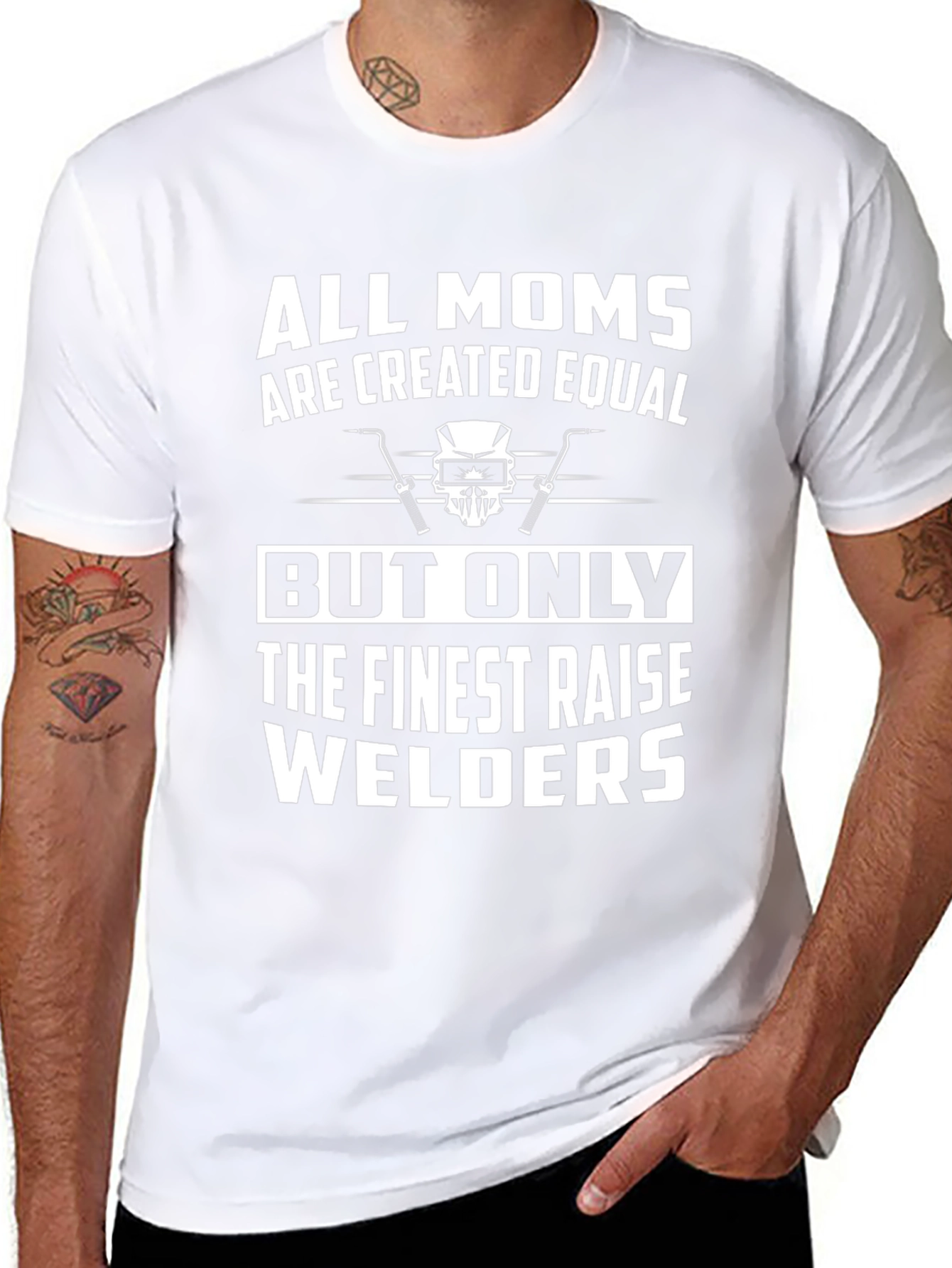 Welder Mom T-Shirt - Finest Raise Welders