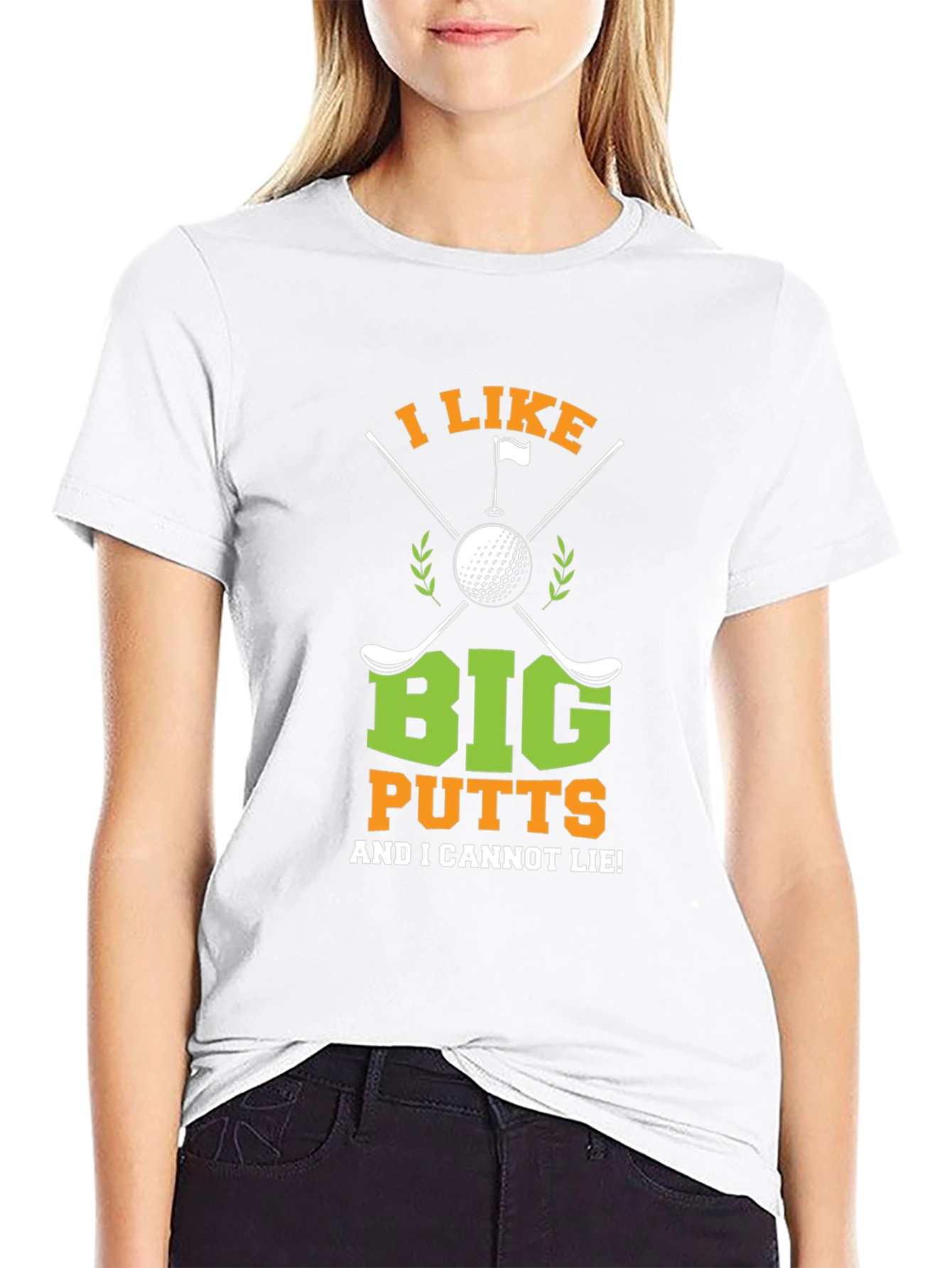Golf Lover Tee: I Like Big Putts!