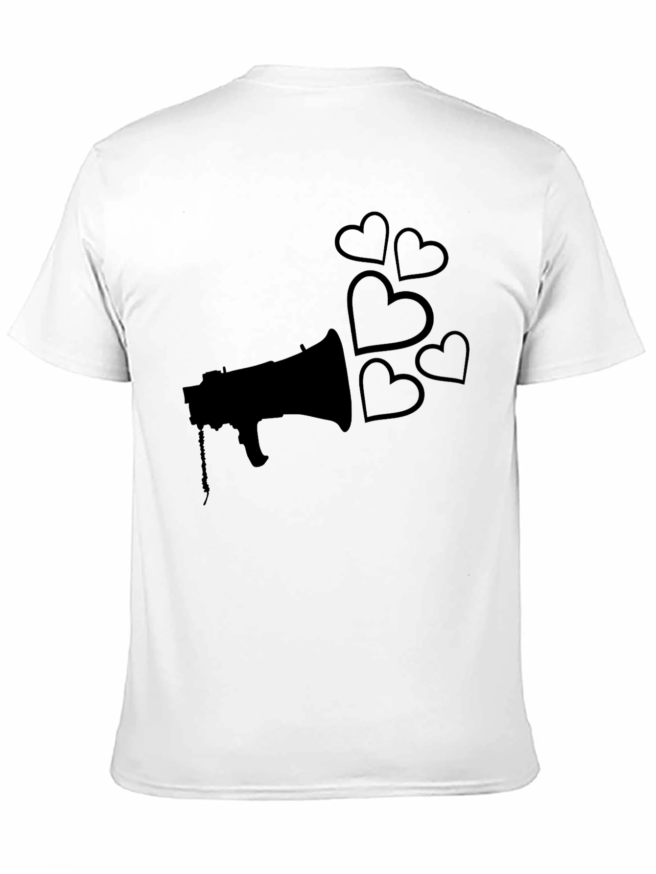 Love Loud Black Graphic Tee