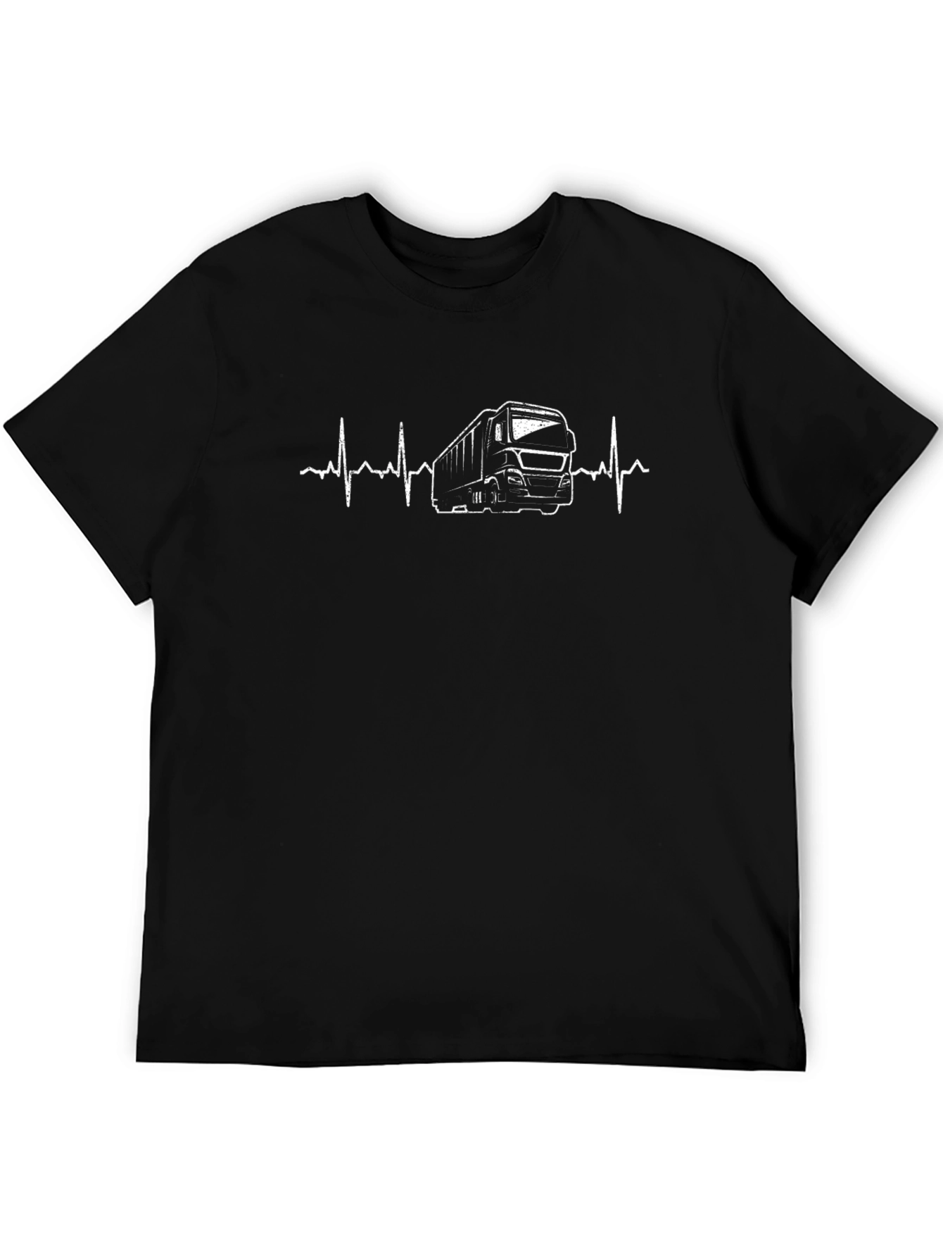 Truck Driver Heartbeat T-Shirt