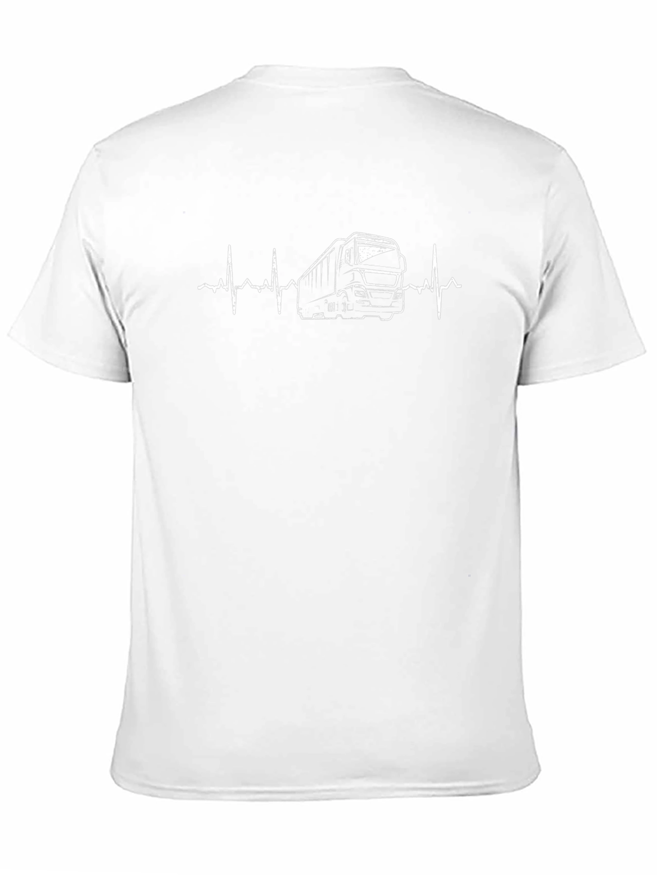 Truck Driver Heartbeat T-Shirt