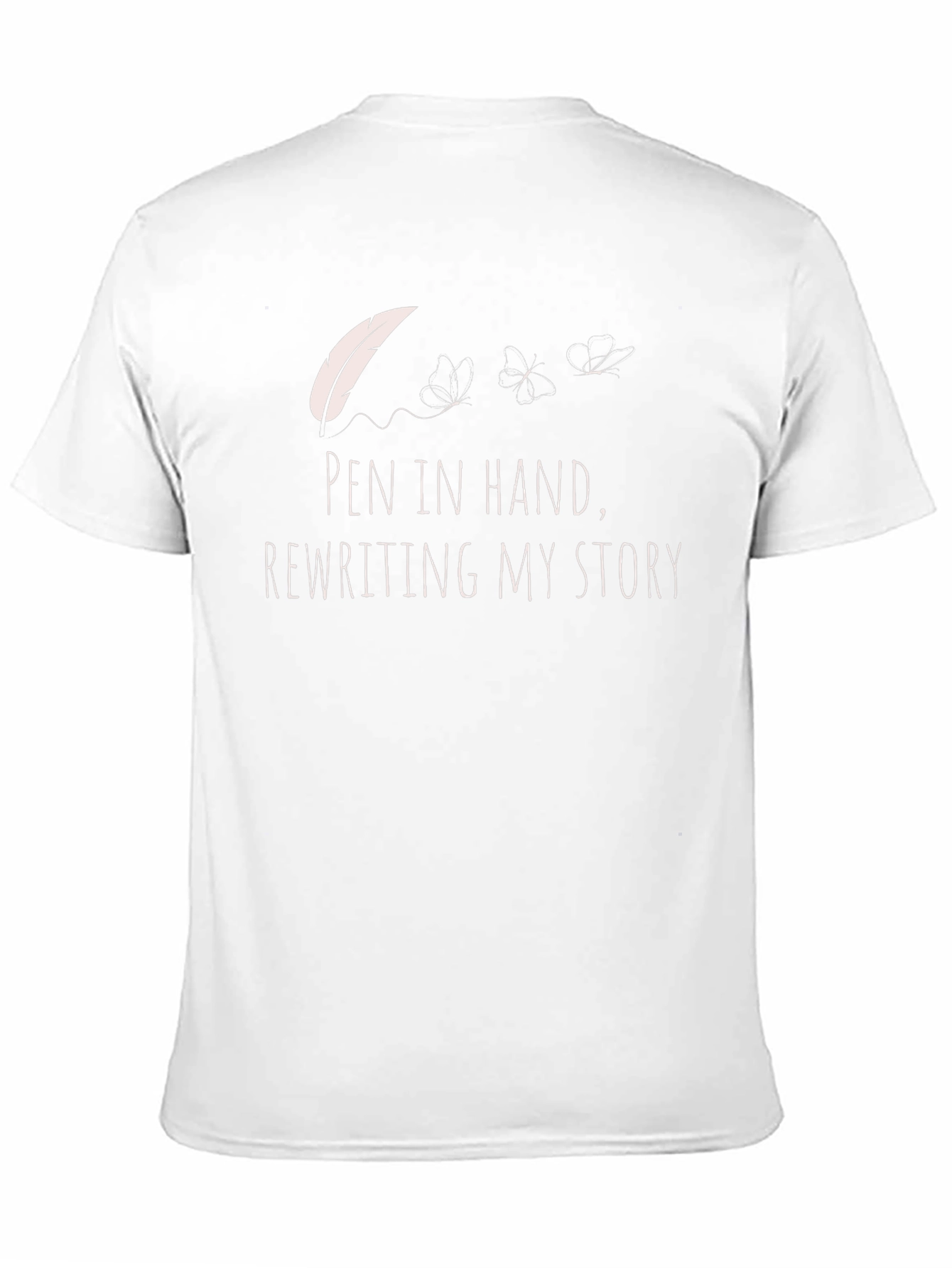 Pen in Hand Rewriting My Story Graphic Tee
