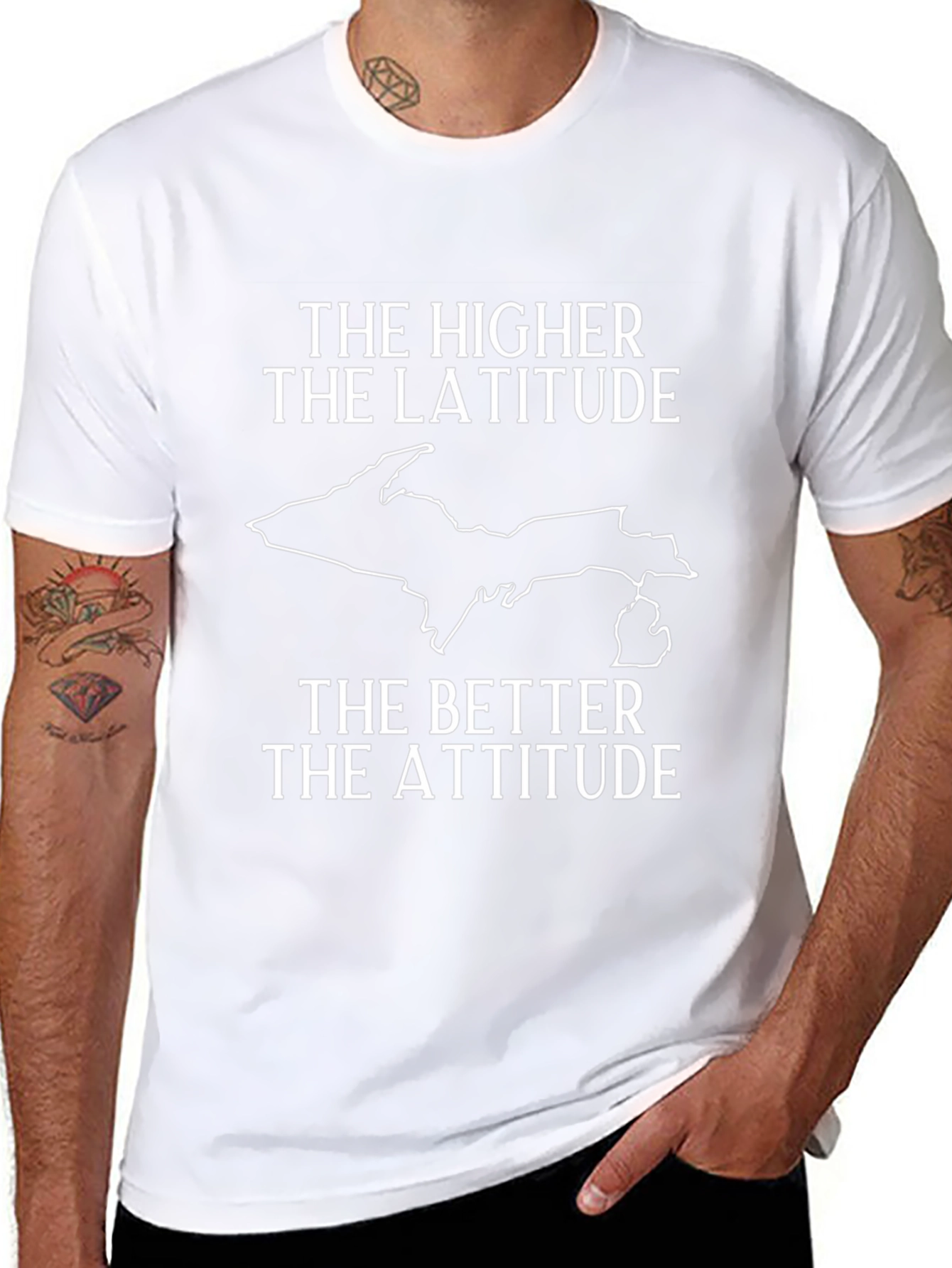Latitude Attitude Graphic Tee