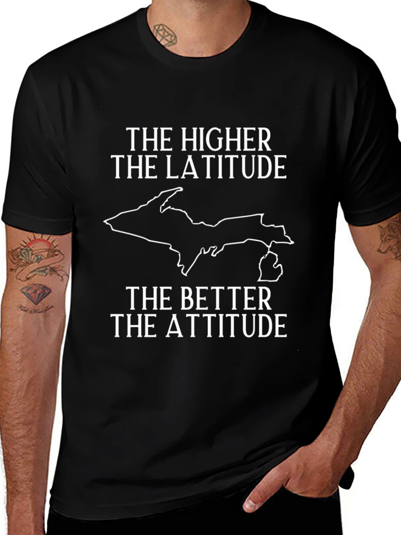 Latitude Attitude Graphic Tee