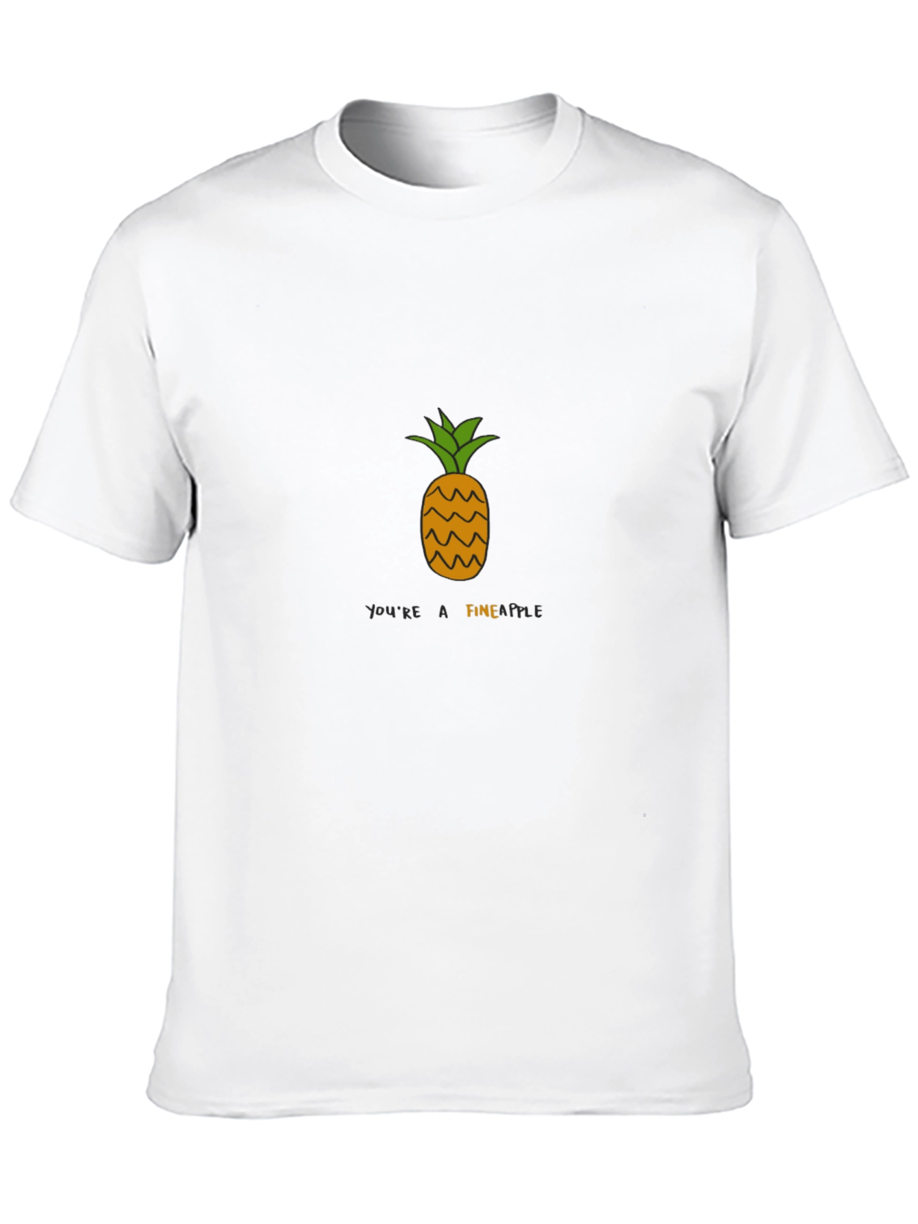 Youre A Fineapple Black T-Shirt