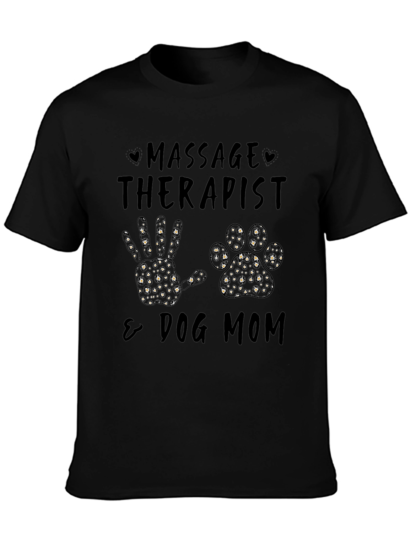 Massage Therapist & Dog Mom Graphic T-Shirt