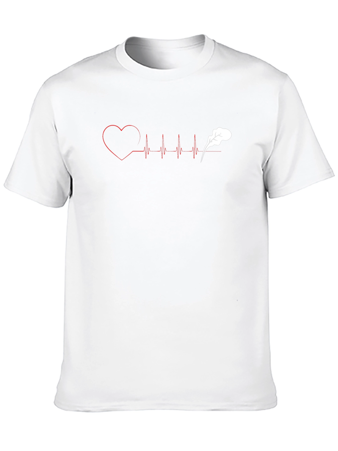 Heartbeat Lettuce T-Shirt - Black