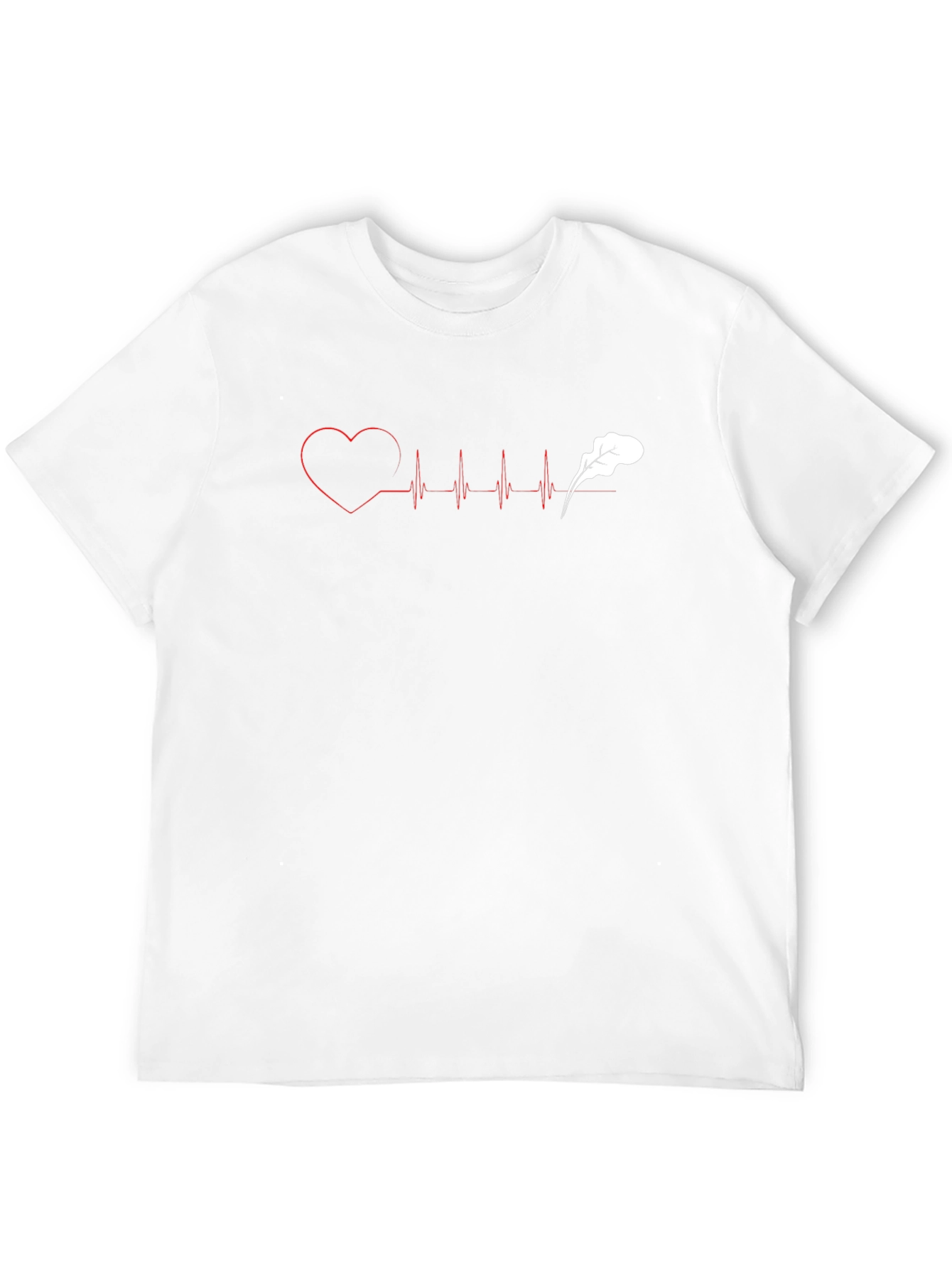 Heartbeat Lettuce T-Shirt - Black