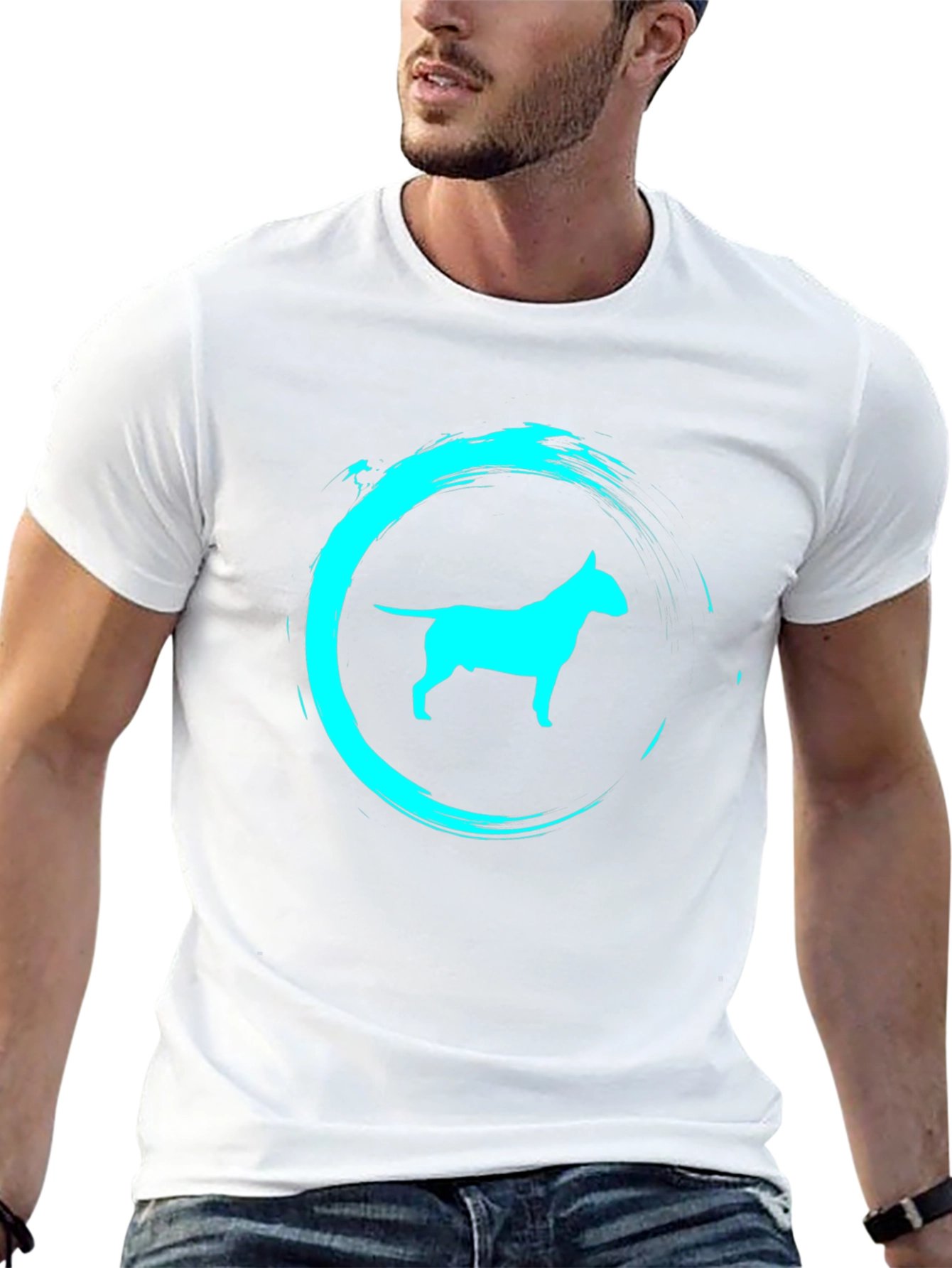 Bull Terrier T-Shirt - Unique Graphic Design