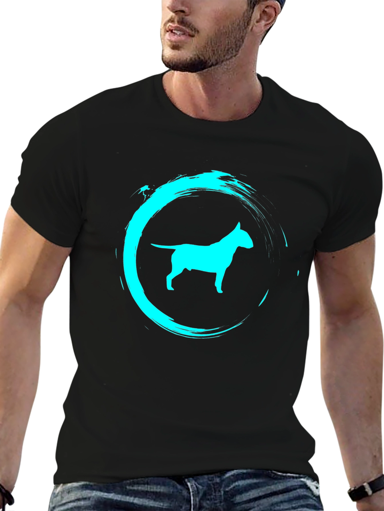 Bull Terrier T-Shirt - Unique Graphic Design