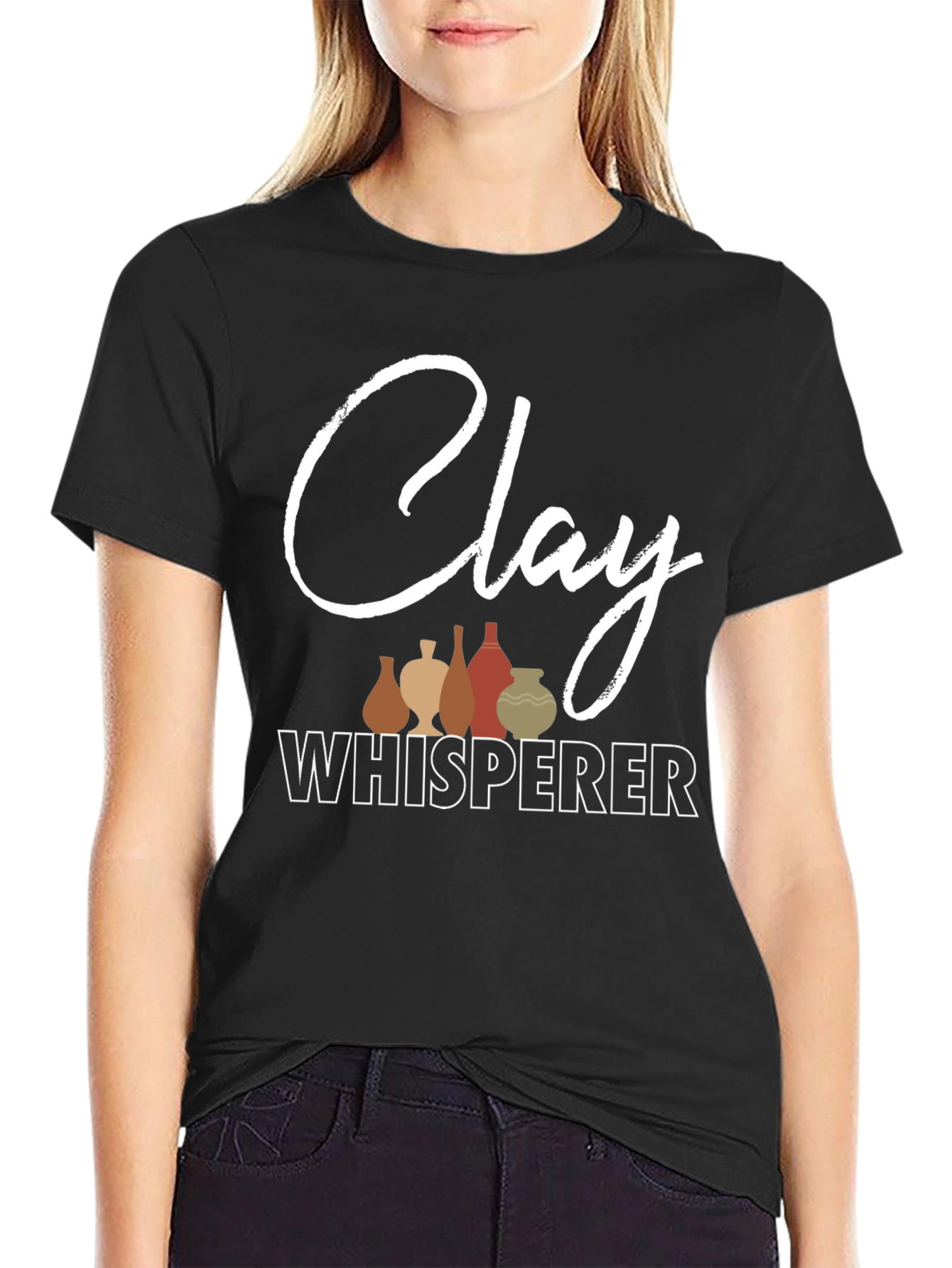 Clay Whisperer T-Shirt - Pottery Lover Gift
