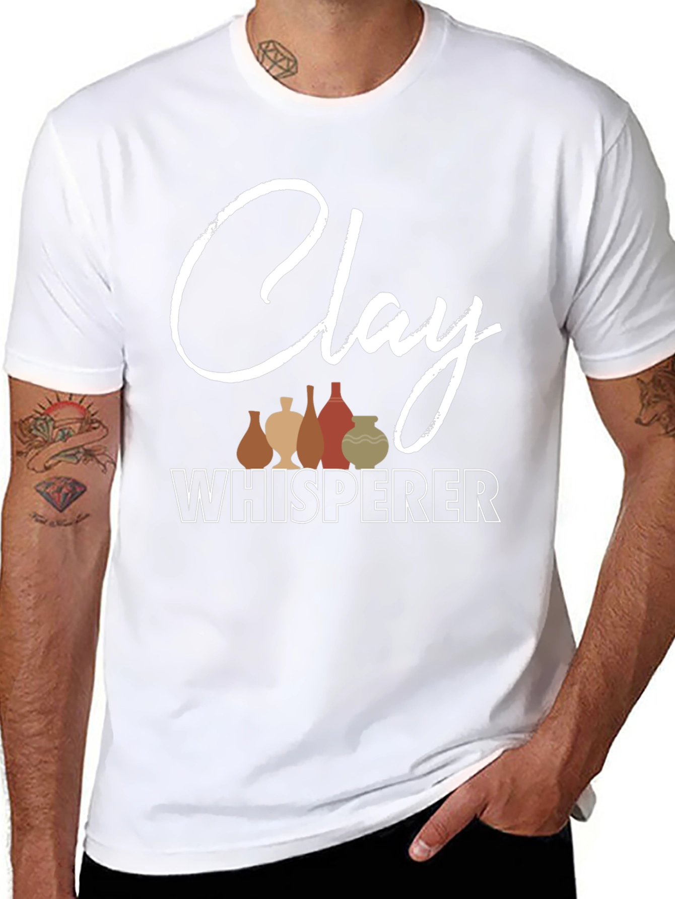 Clay Whisperer T-Shirt - Pottery Lover Gift