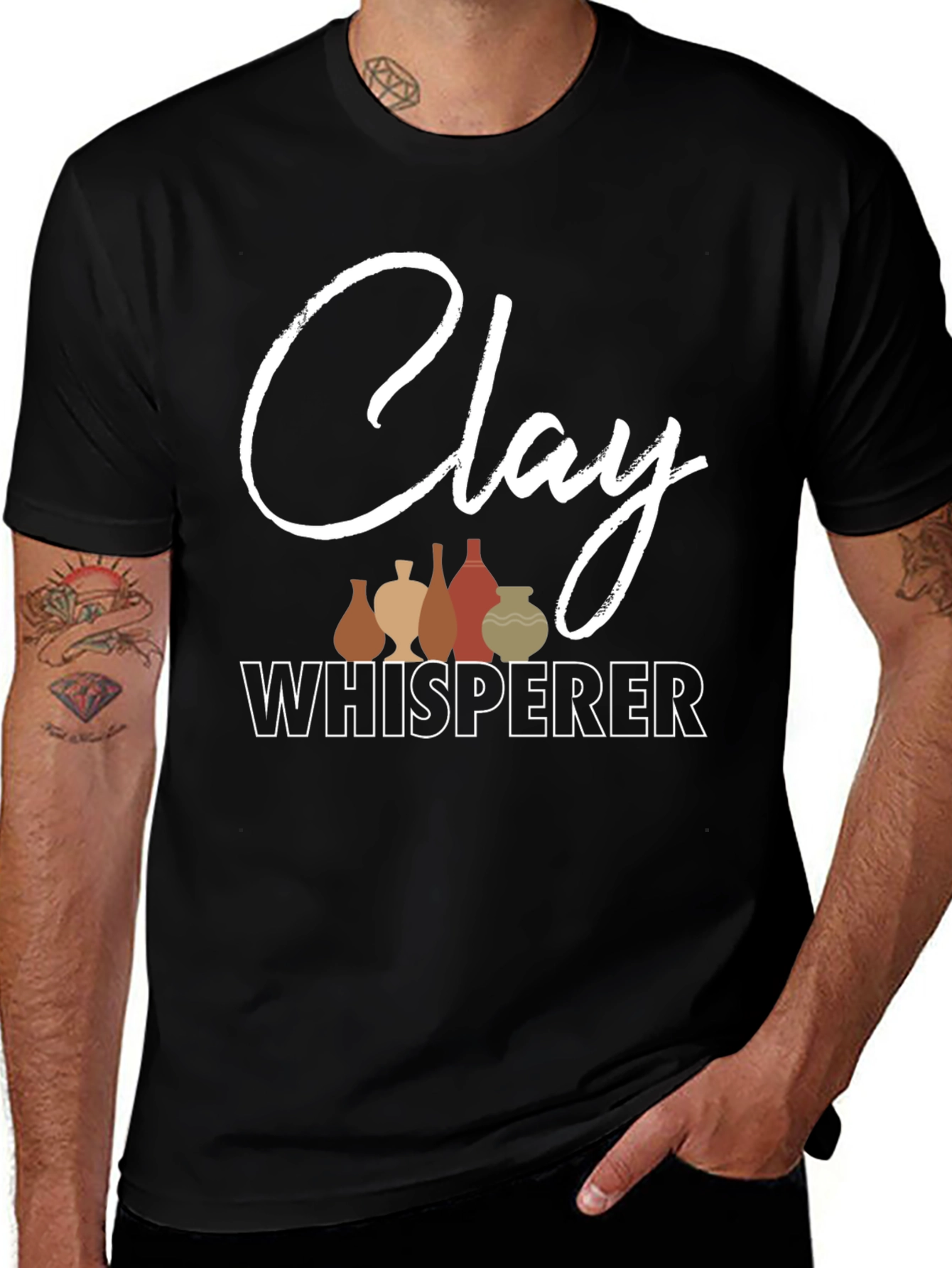 Clay Whisperer T-Shirt - Pottery Lover Gift