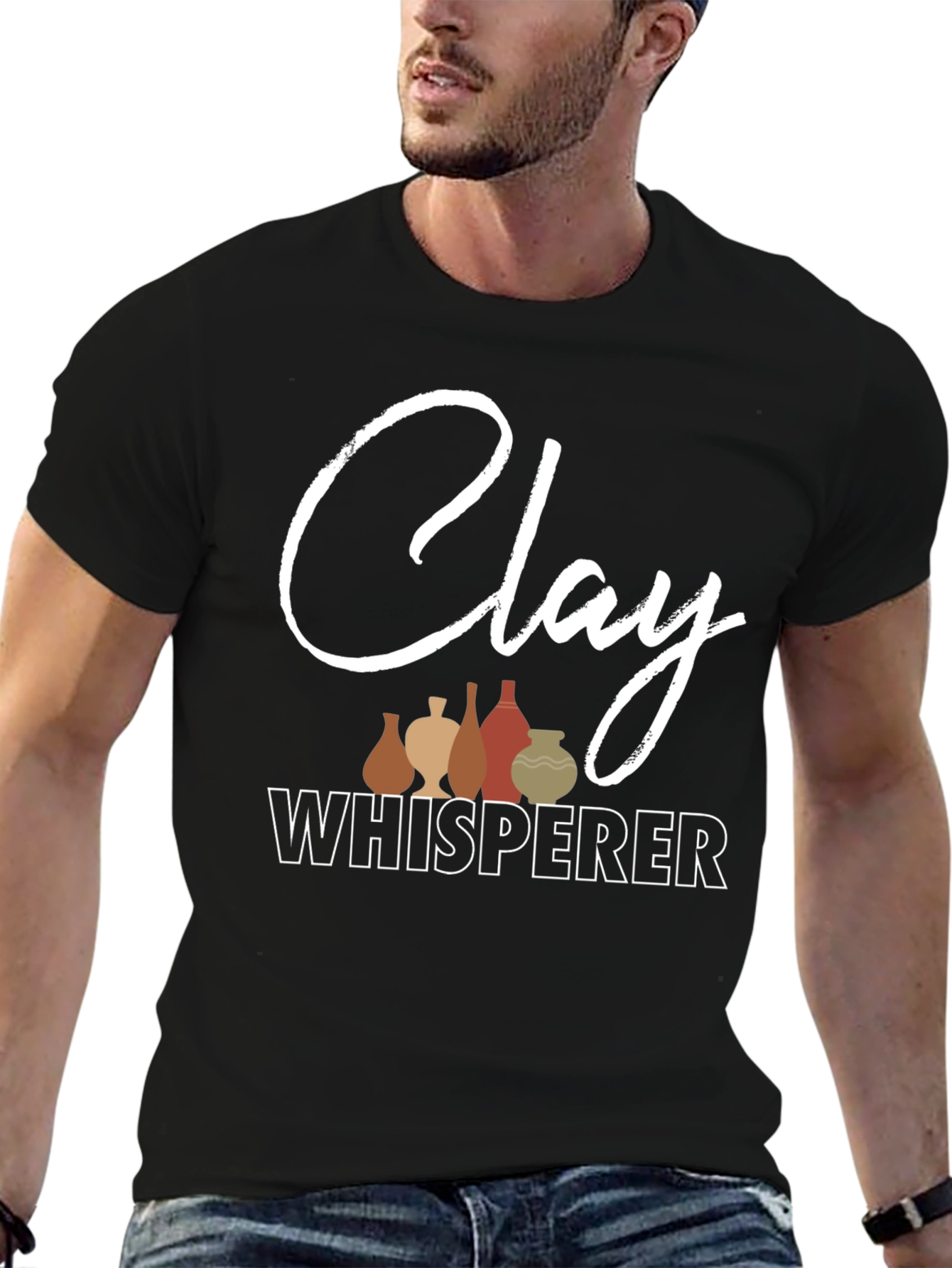 Clay Whisperer T-Shirt - Pottery Lover Gift