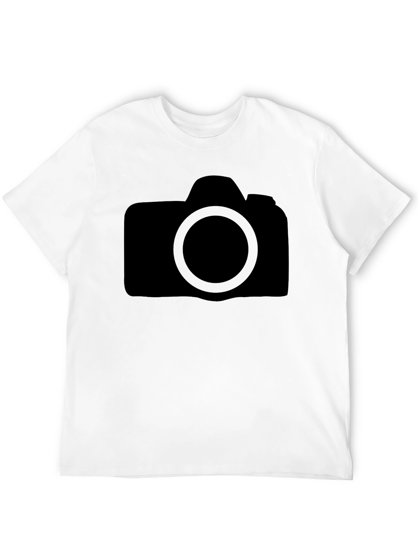 Black Camera Graphic T-Shirt - Photographers Style