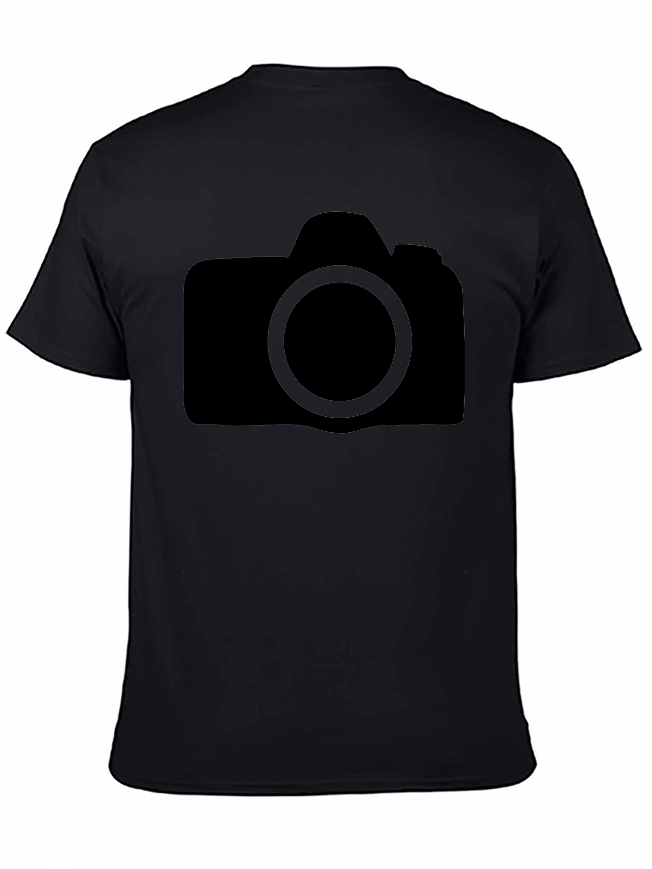 Black Camera Graphic T-Shirt - Photographers Style
